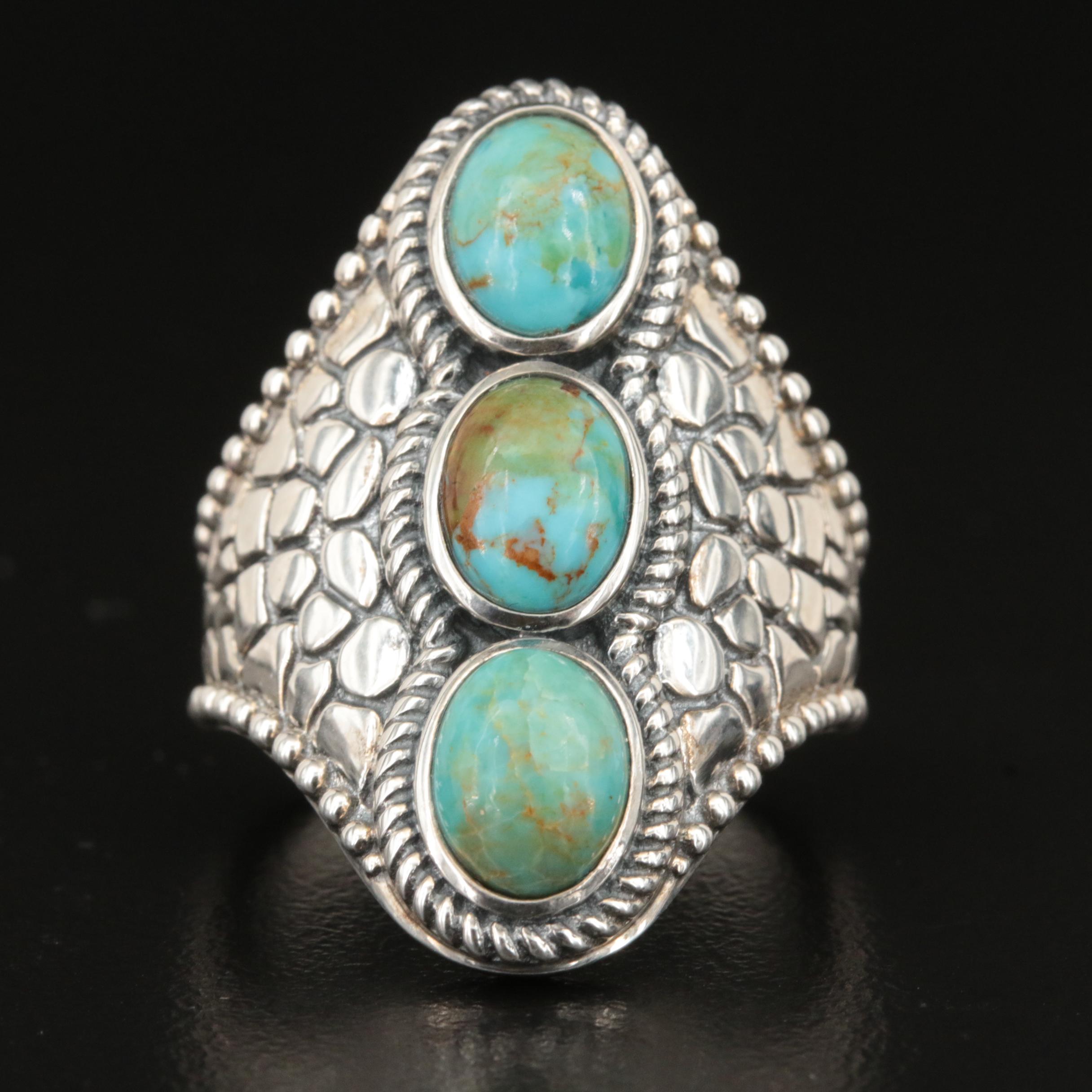Sterling Turquoise Ring
