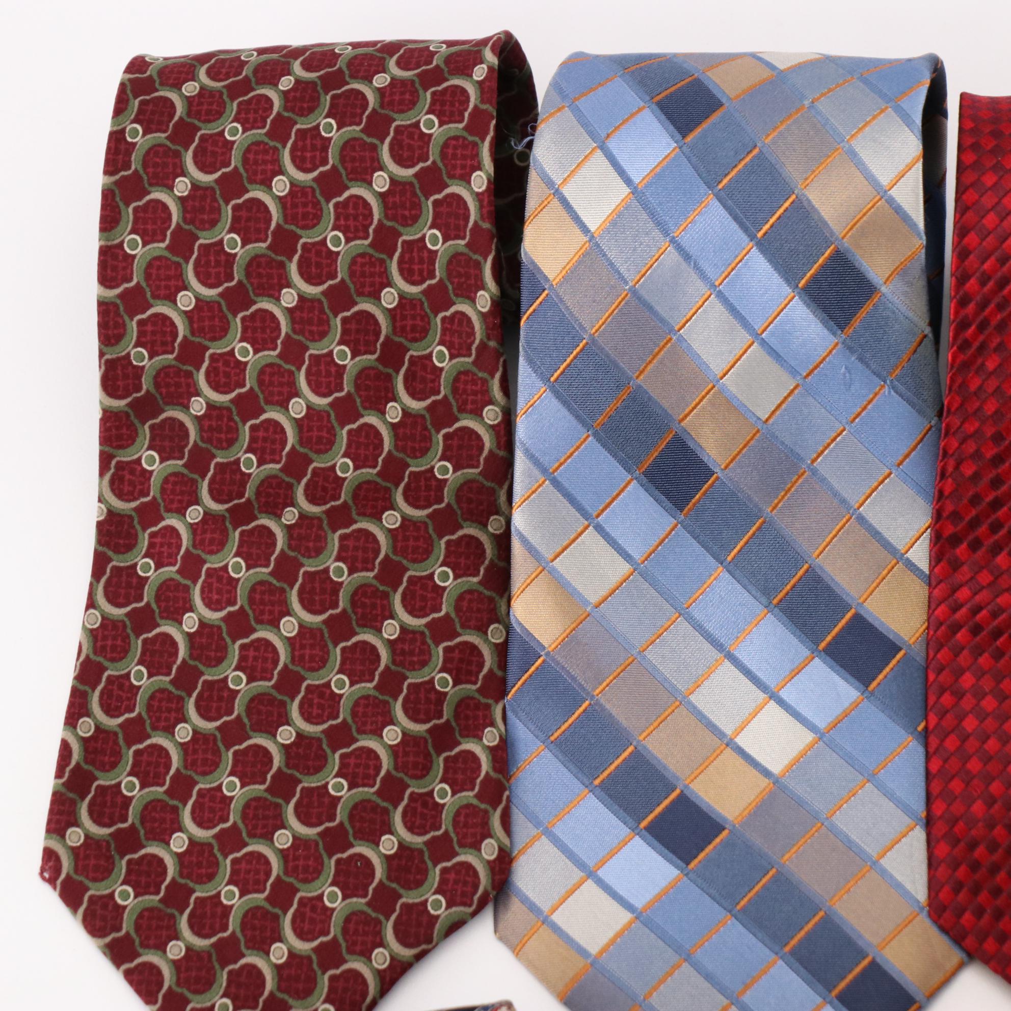 Fendi, Brooks Brothers, Oscar de la Renta, Geoffrey Beene, & More Silk Neckties