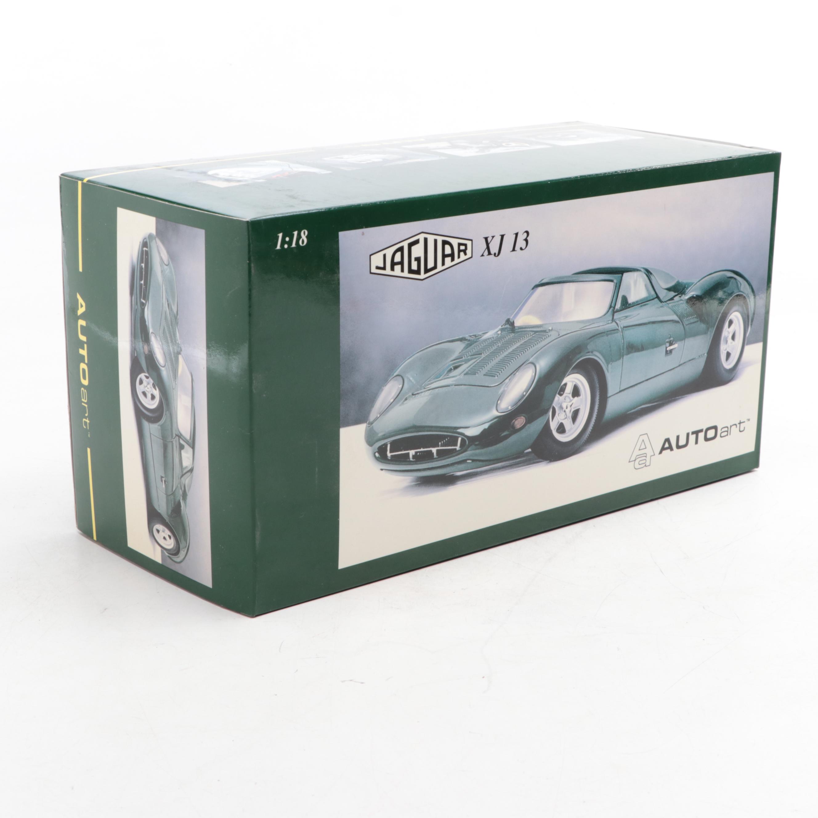 Auto Art Jaguar XJ 13 Diecast Model Sports Car