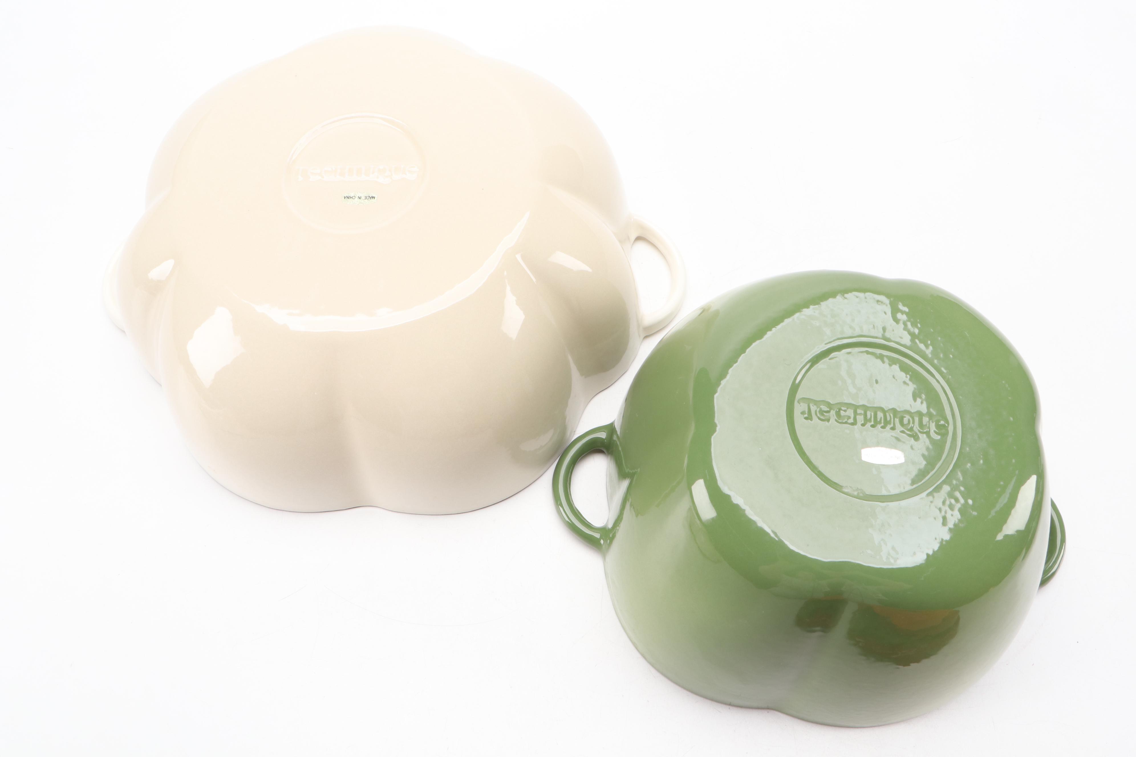 Technique Enameled Cast Iron Pumpkin and Other Figural Dutch Ovens and Trivets