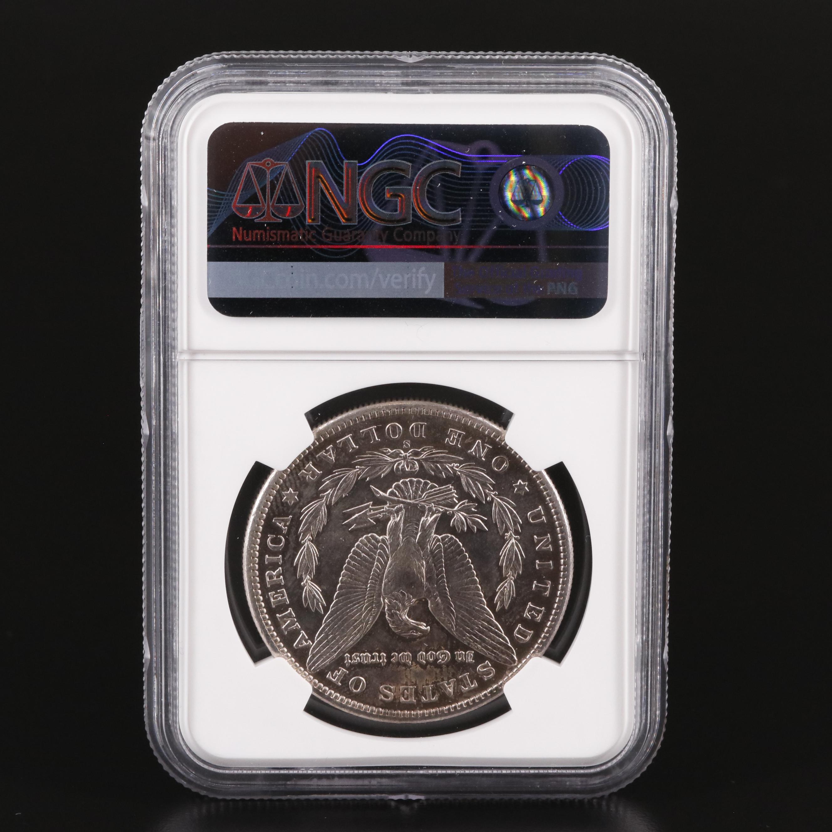 NGC MS64 1881-S Morgan Silver Dollar
