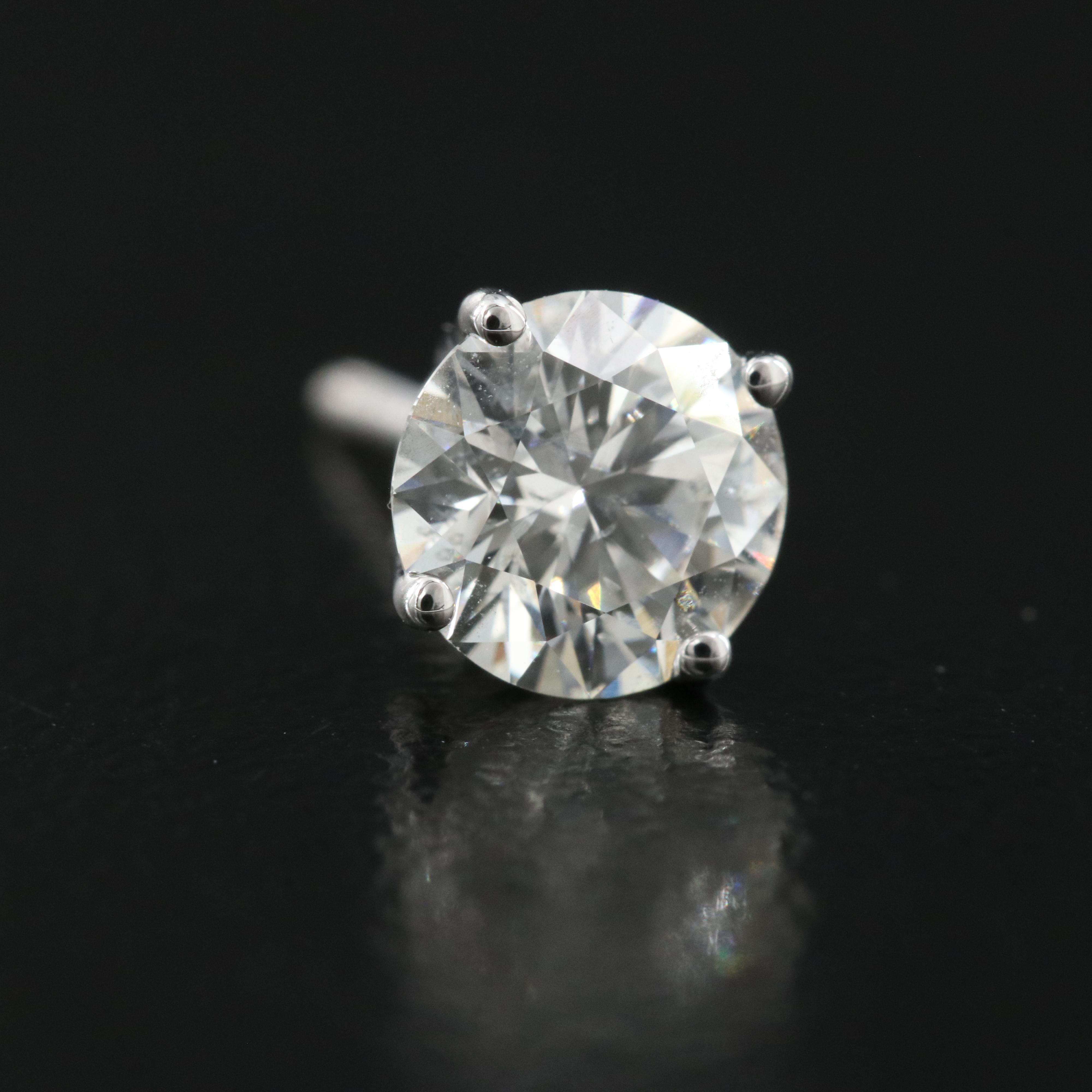 14K 1.10 CTW Lab Grown Diamond Stud Earrings