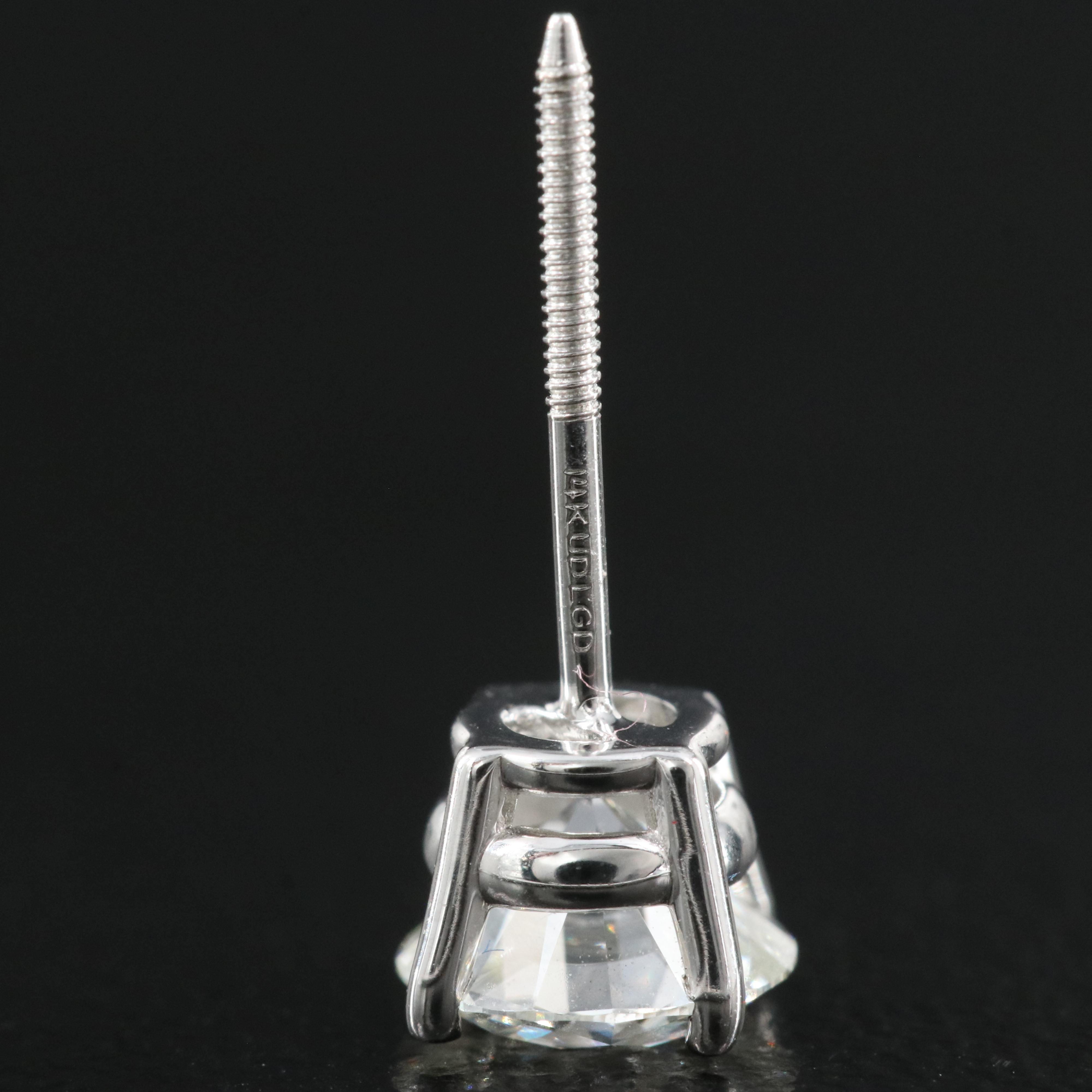 14K 1.10 CTW Lab Grown Diamond Stud Earrings