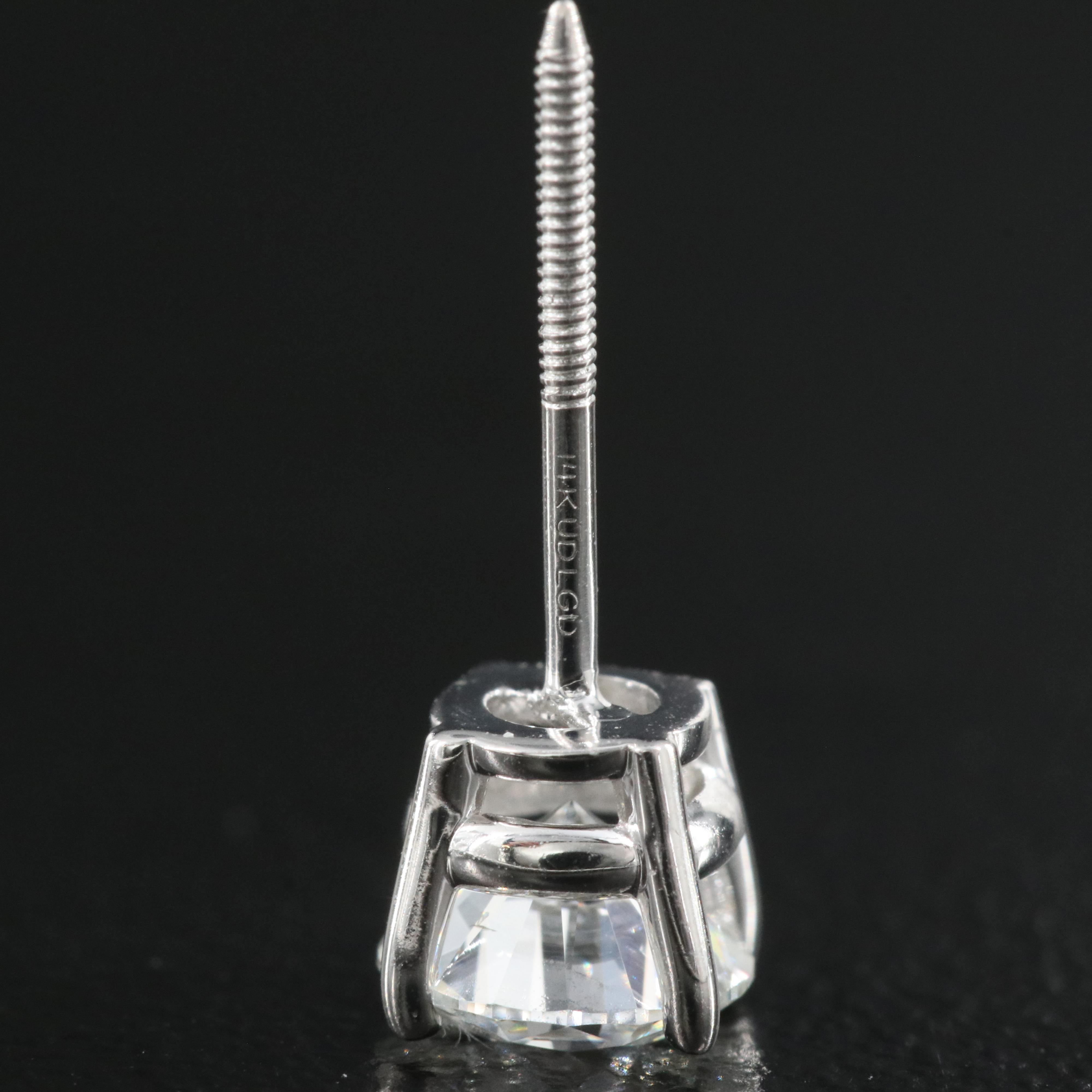 14K 0.92 CTW Lab Grown Diamond Stud Earrings