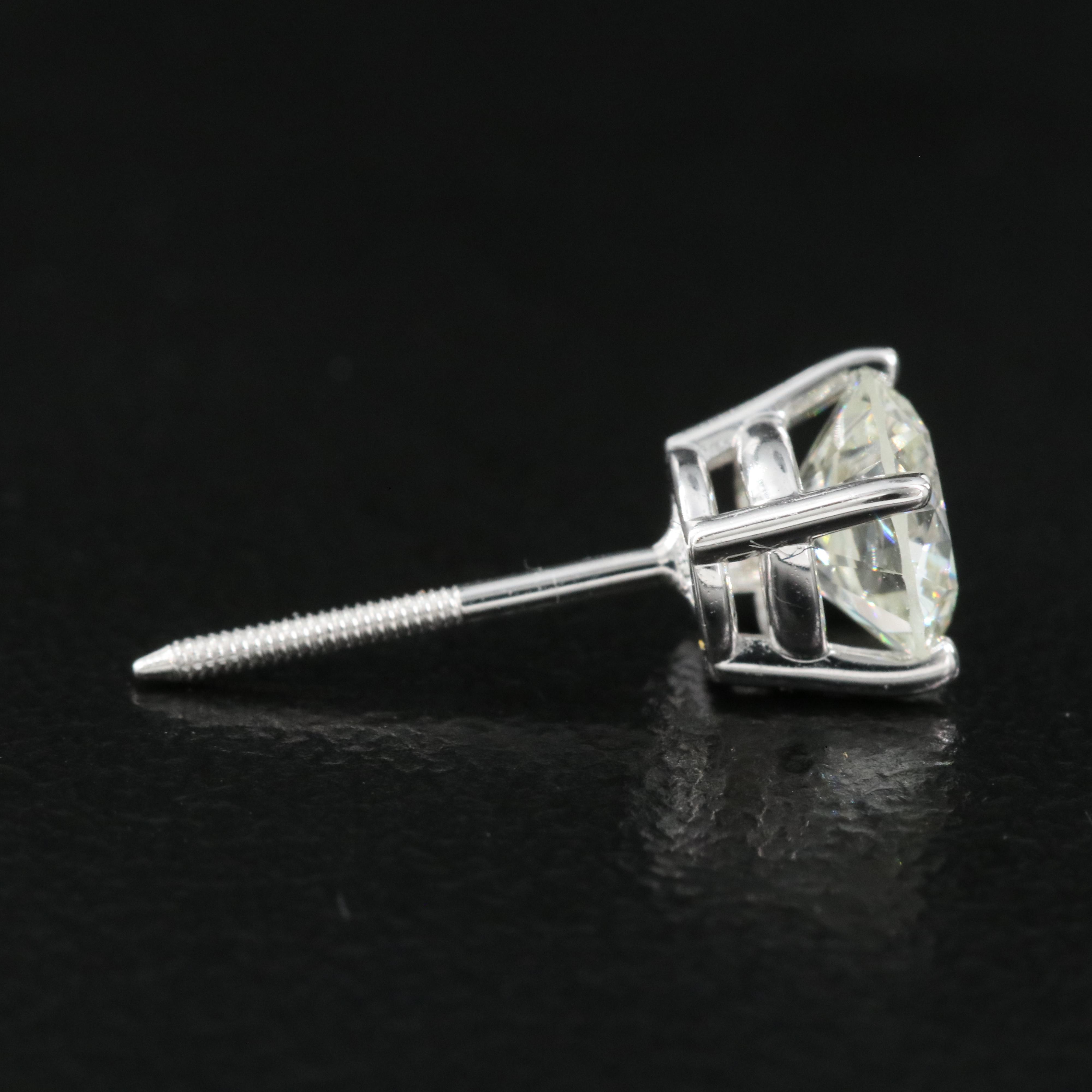 14K 0.96 CTW Lab Grown Diamond Stud Earrings