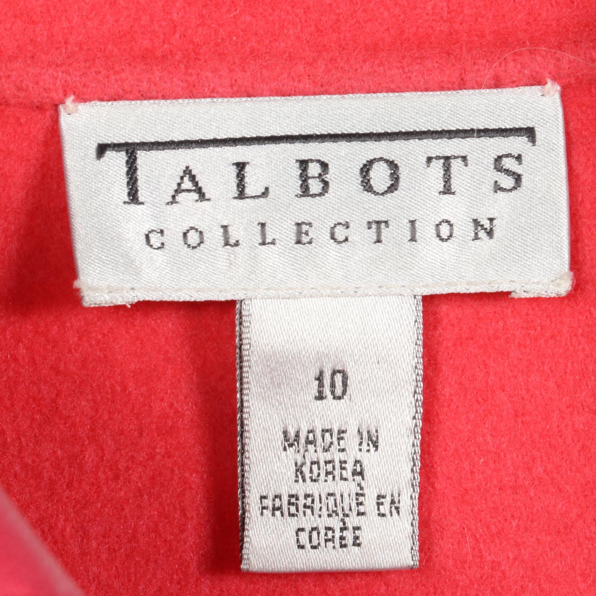 London Fog Coat, Talbots Wool Jacket, Worth Leather Jacket, and More