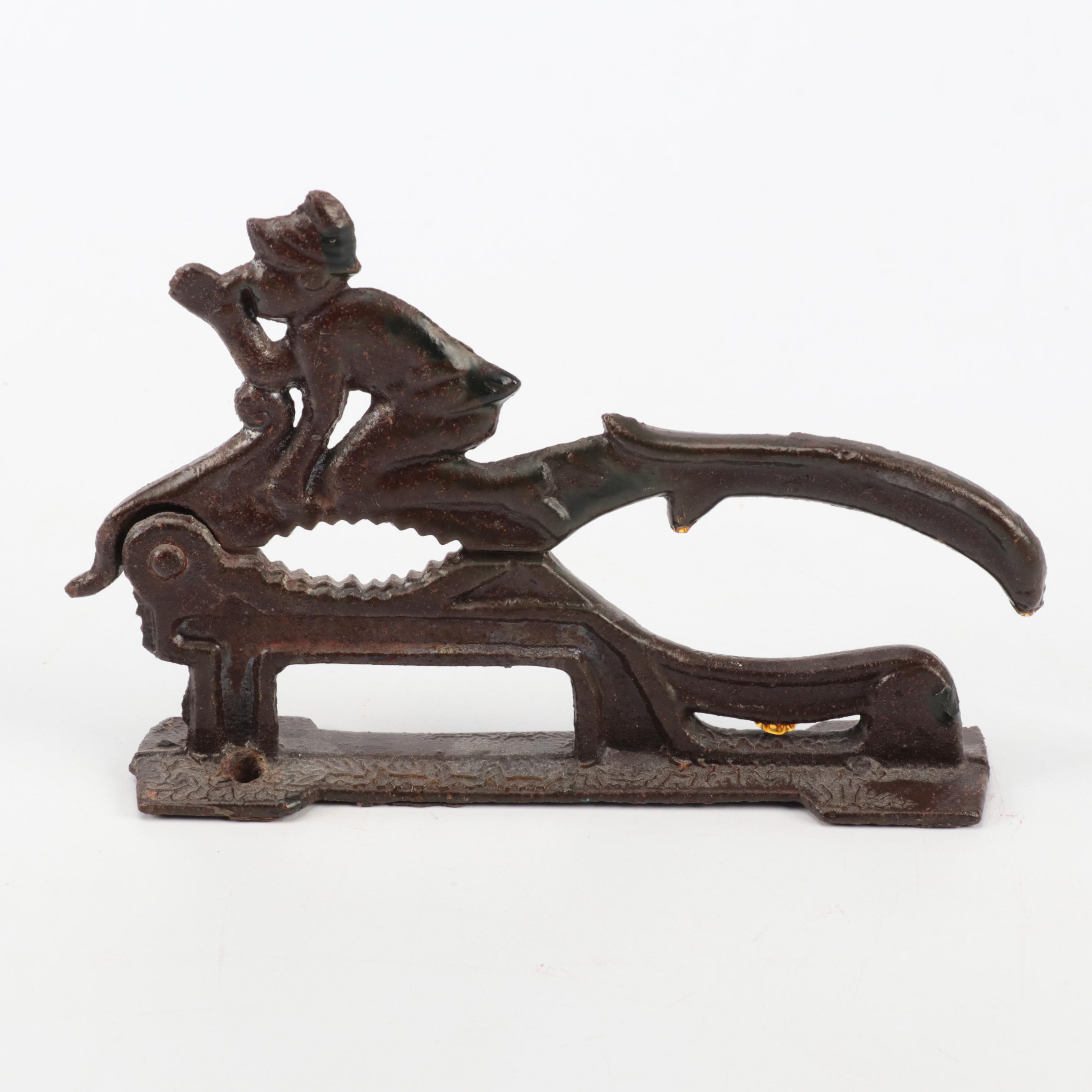 Cast Metal Corkscrews With Lobster Crackers and Nut Crackers