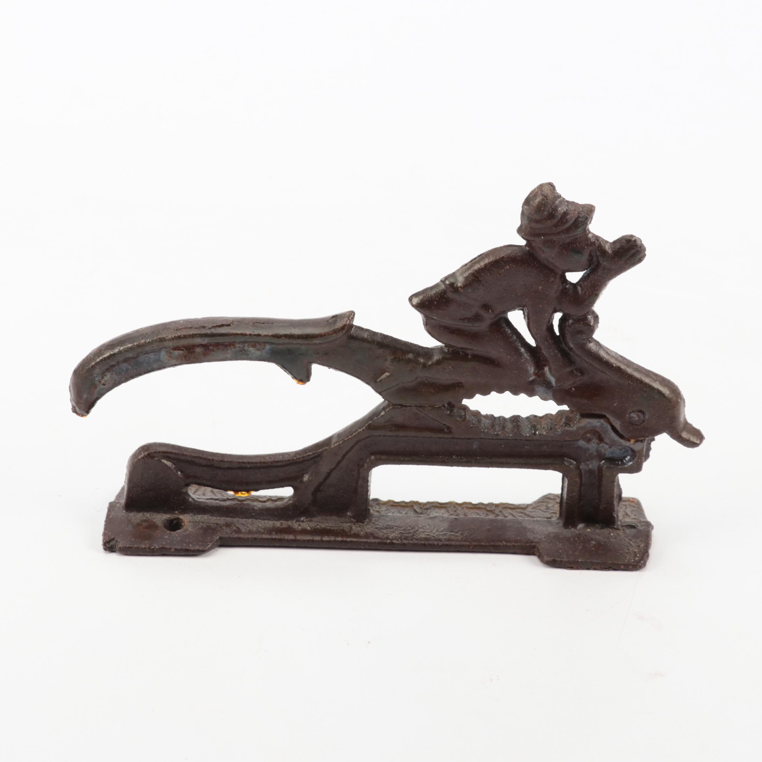 Cast Metal Corkscrews With Lobster Crackers and Nut Crackers