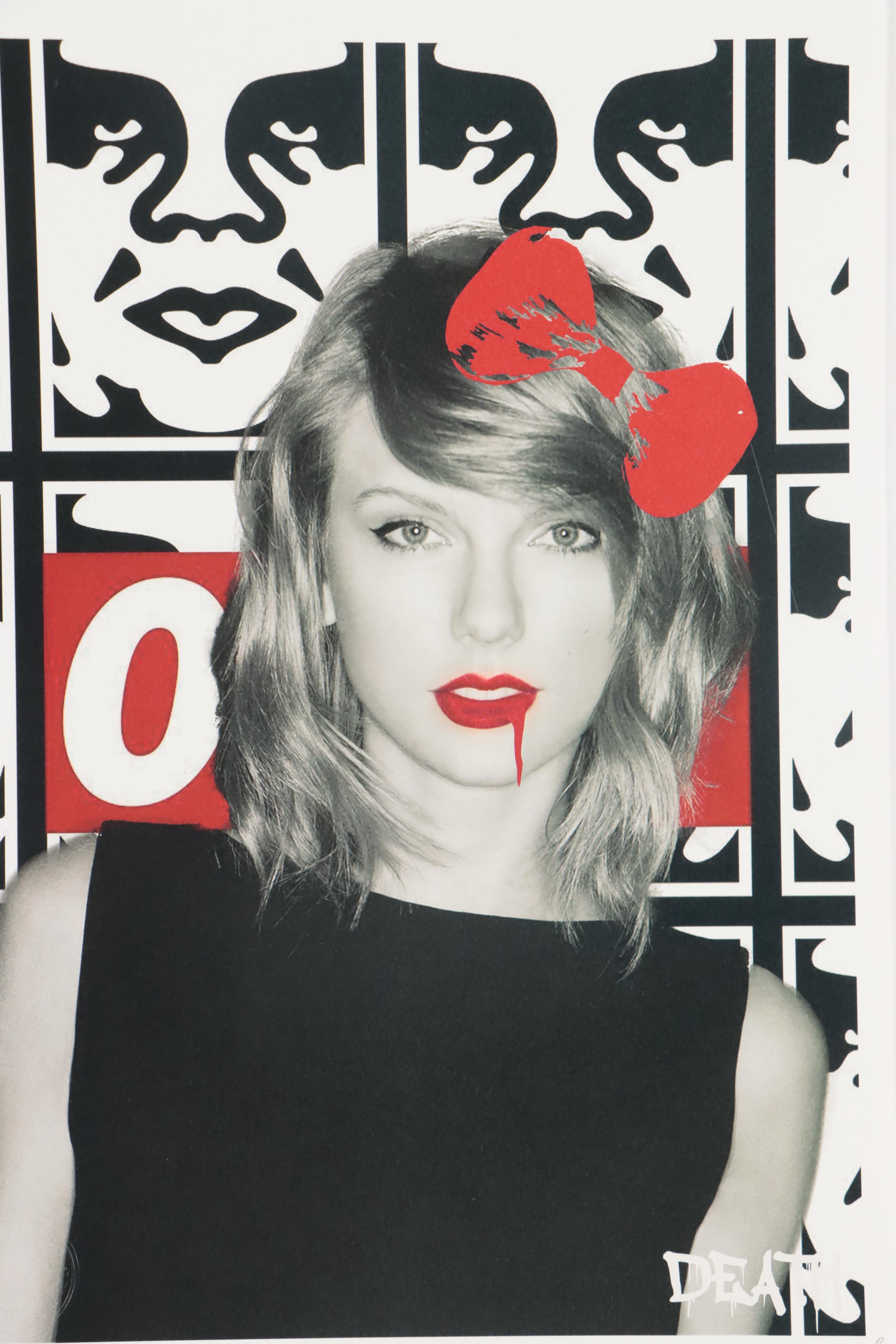 Death NYC Pop Art Graphic Print of Taylor Swift, 2022