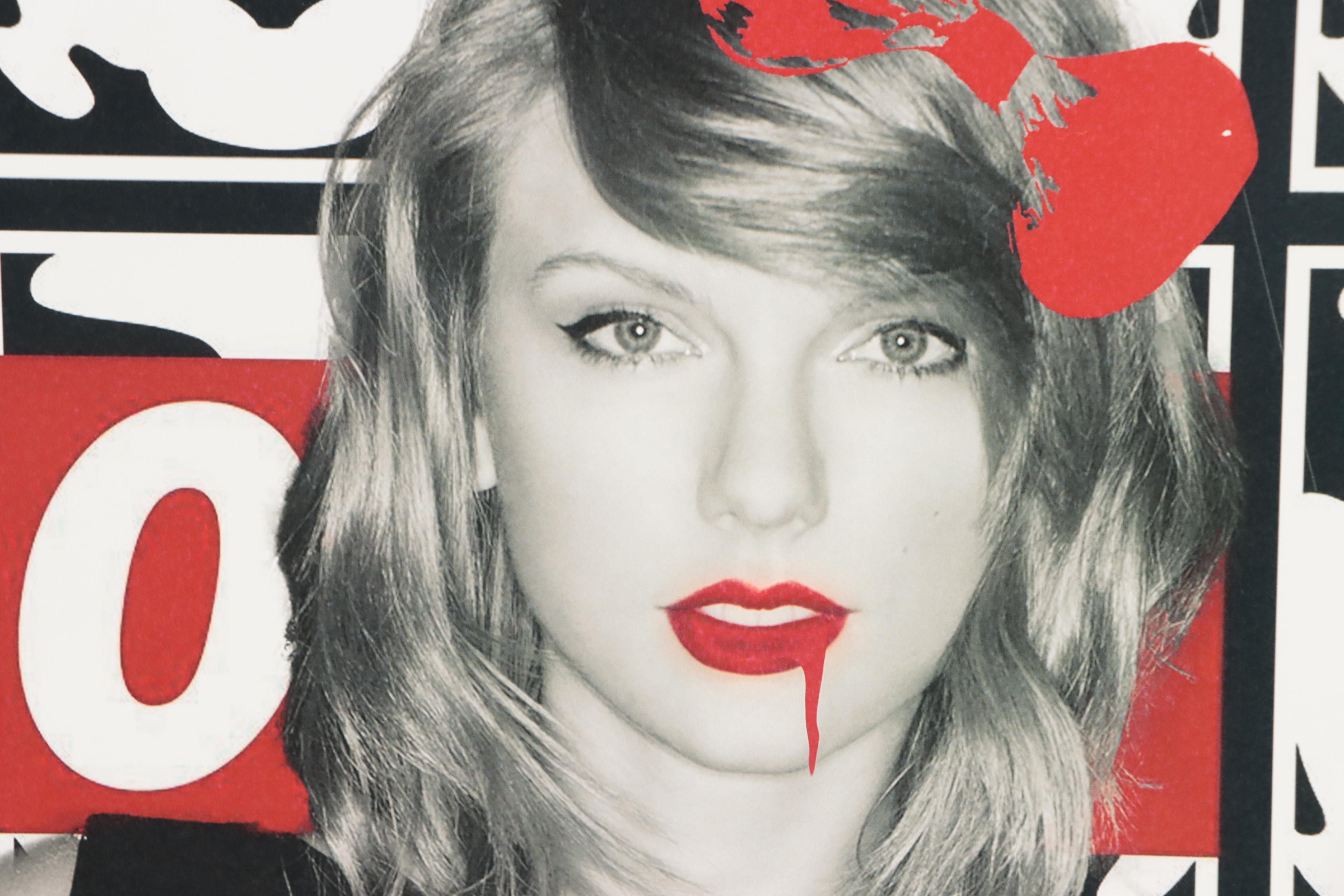 Death NYC Pop Art Graphic Print of Taylor Swift, 2022