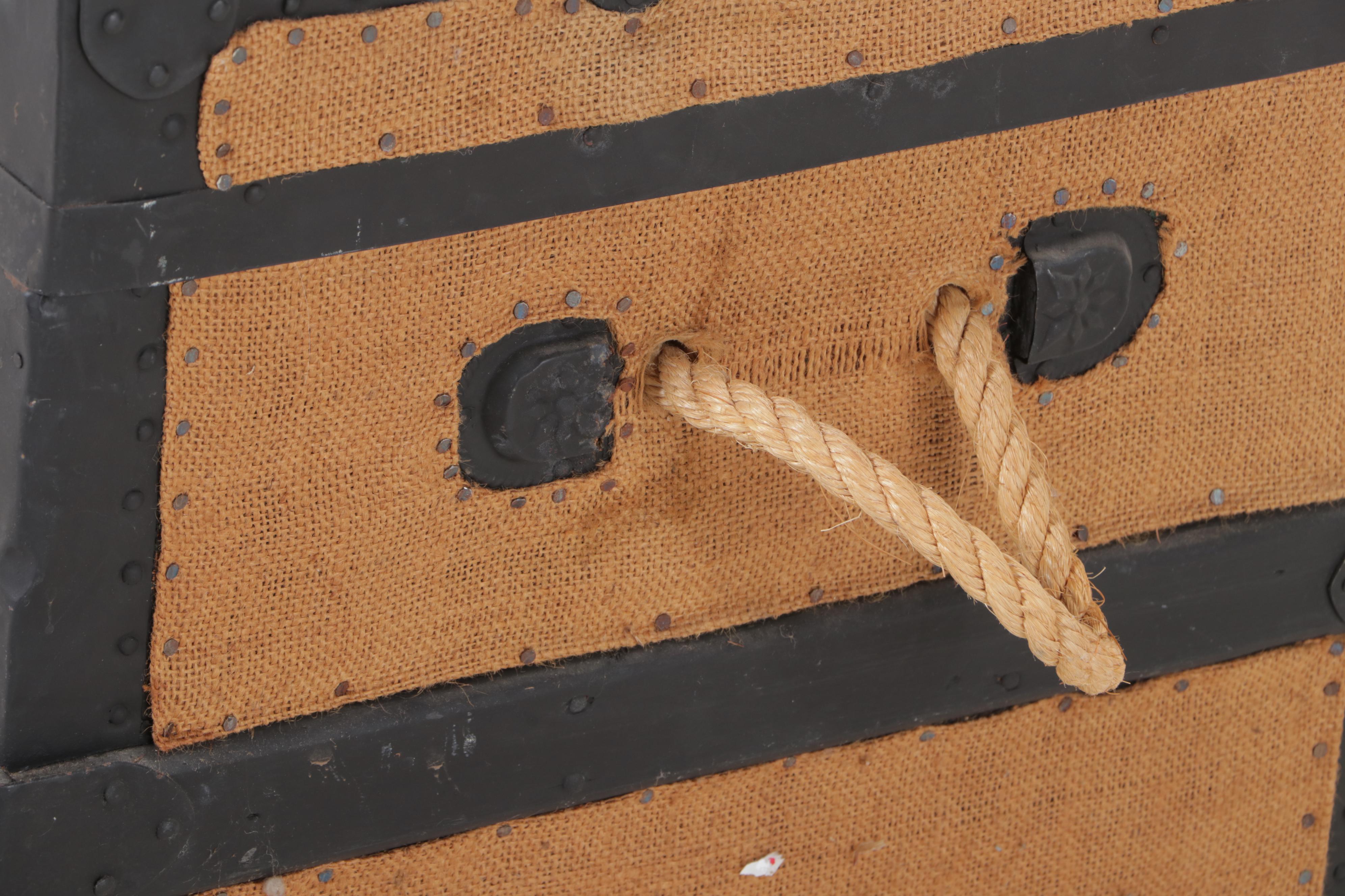 Steamer Trunk with Americana Lining