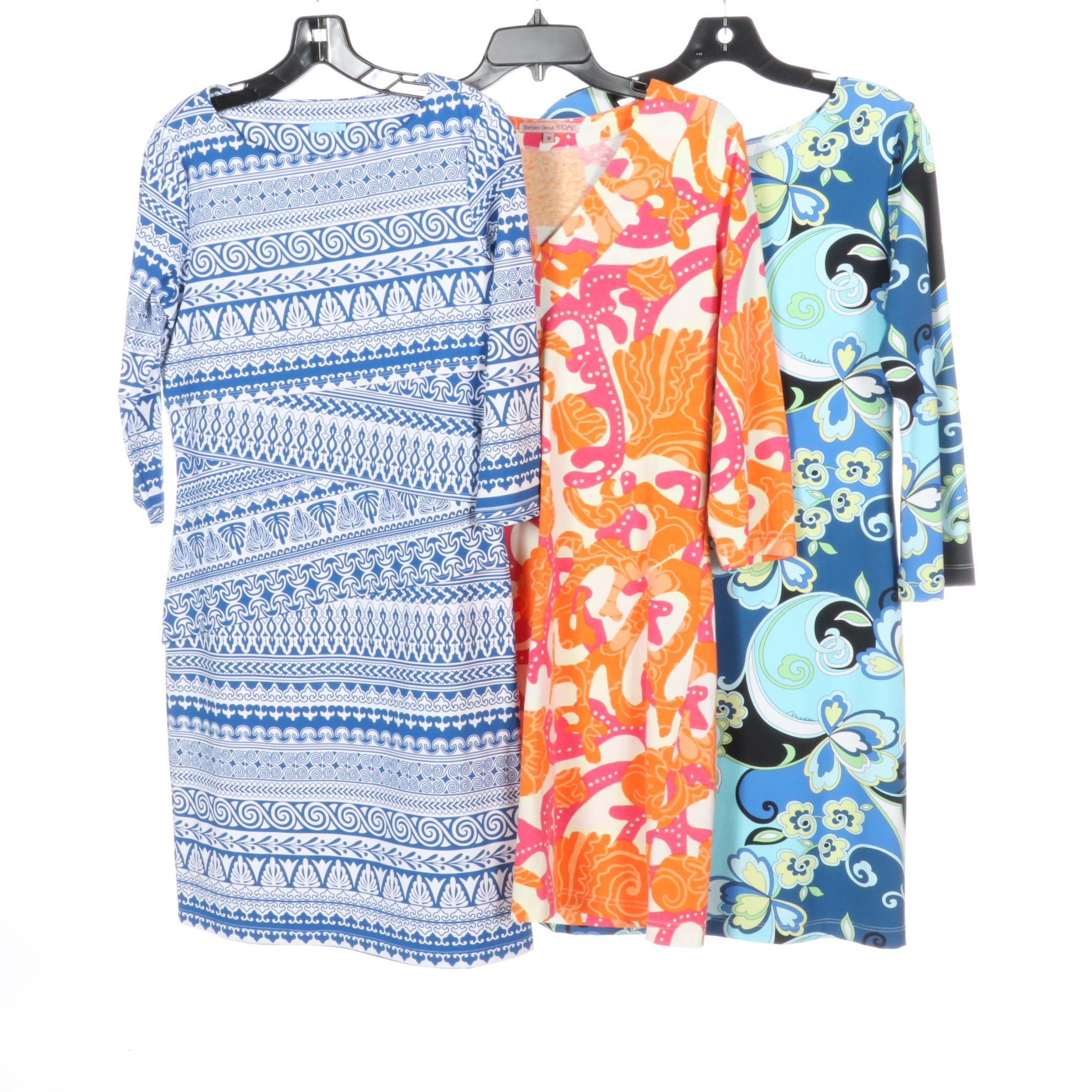 London Times, J. McLaughlin, Barbara Gerwit, and Melly M Dresses