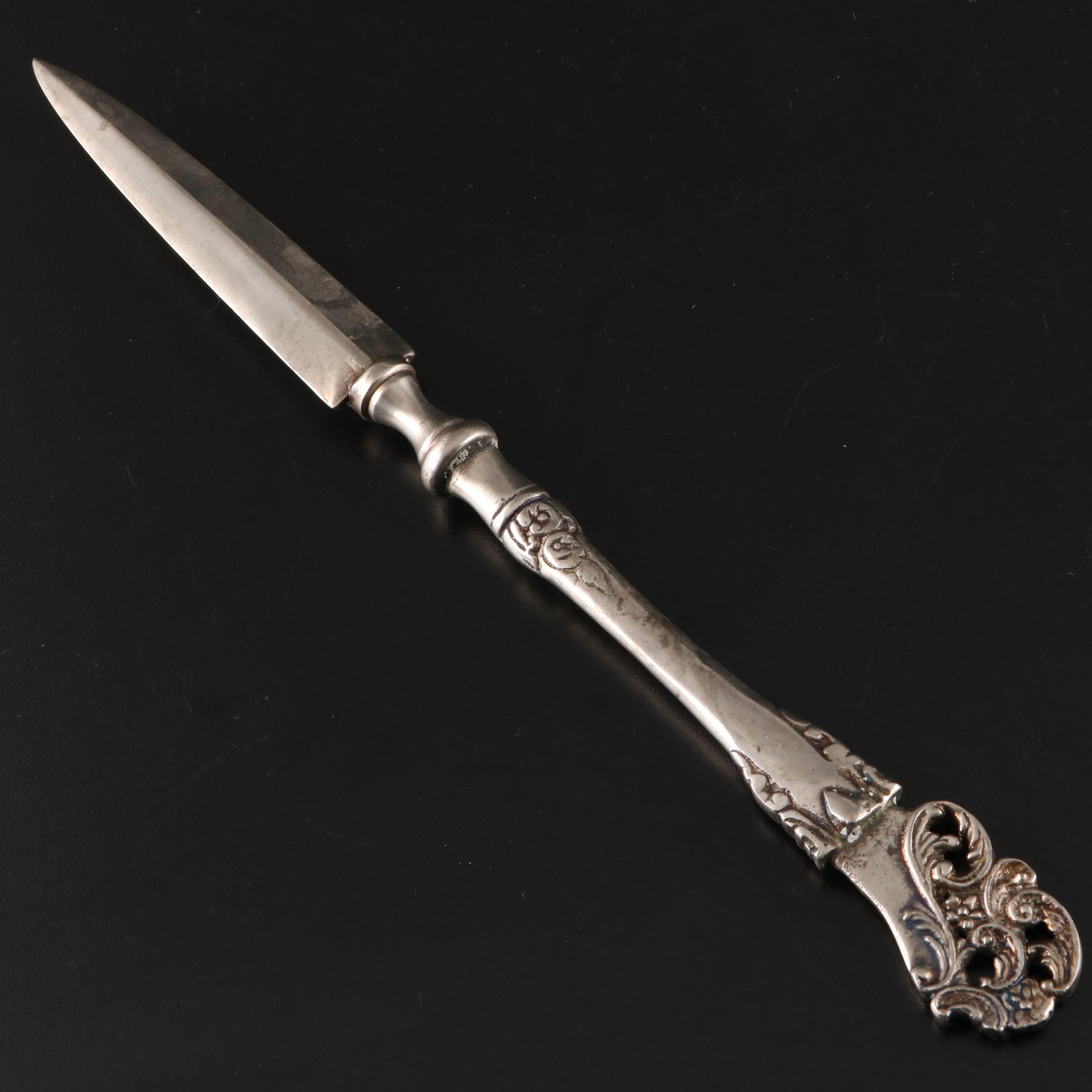 Cast Metal Letter Opener, Magnifying Glass and Bottle Opener