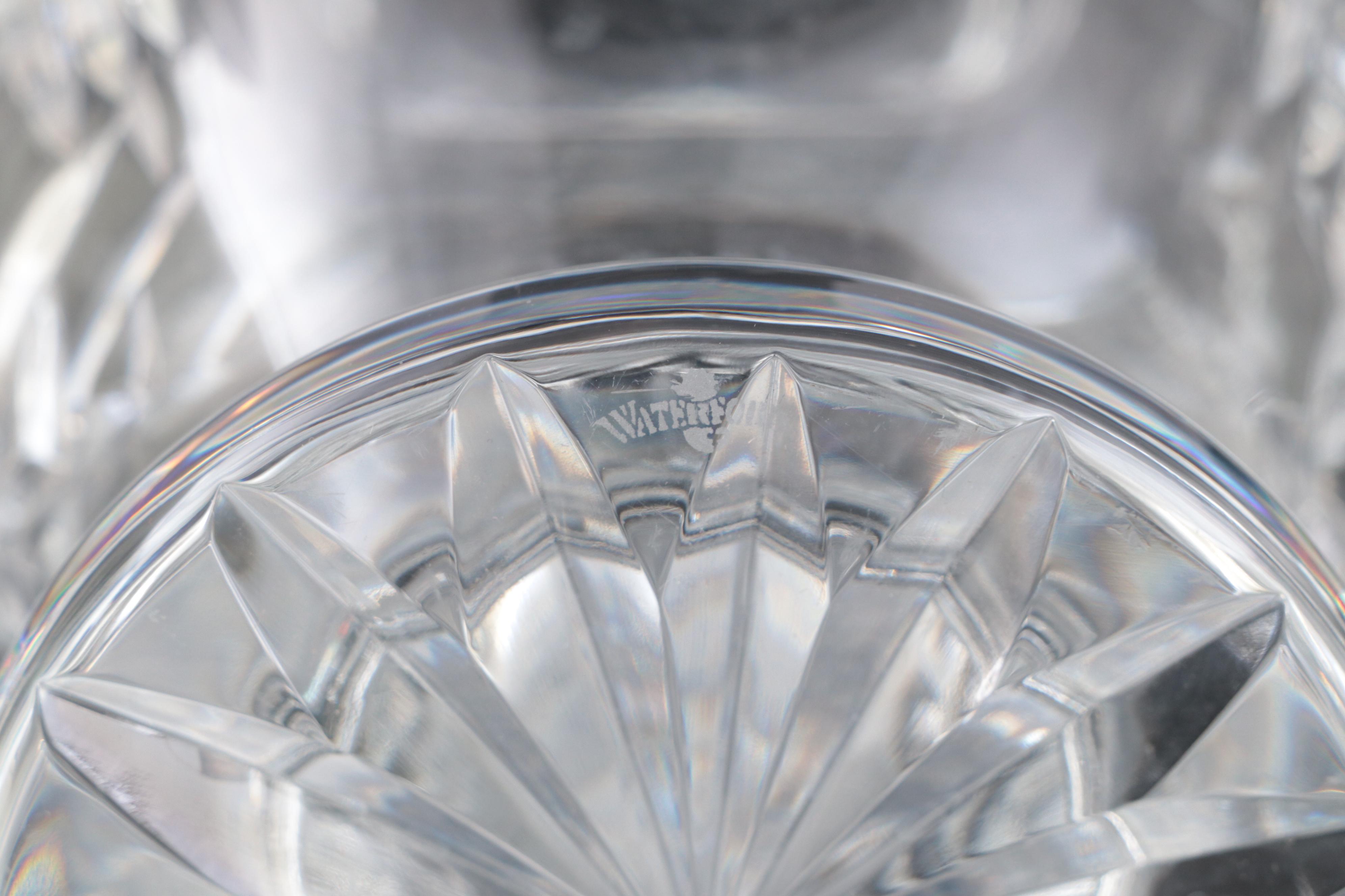 Waterford Crystal Artisan Pitcher, Compote and Small Bowls