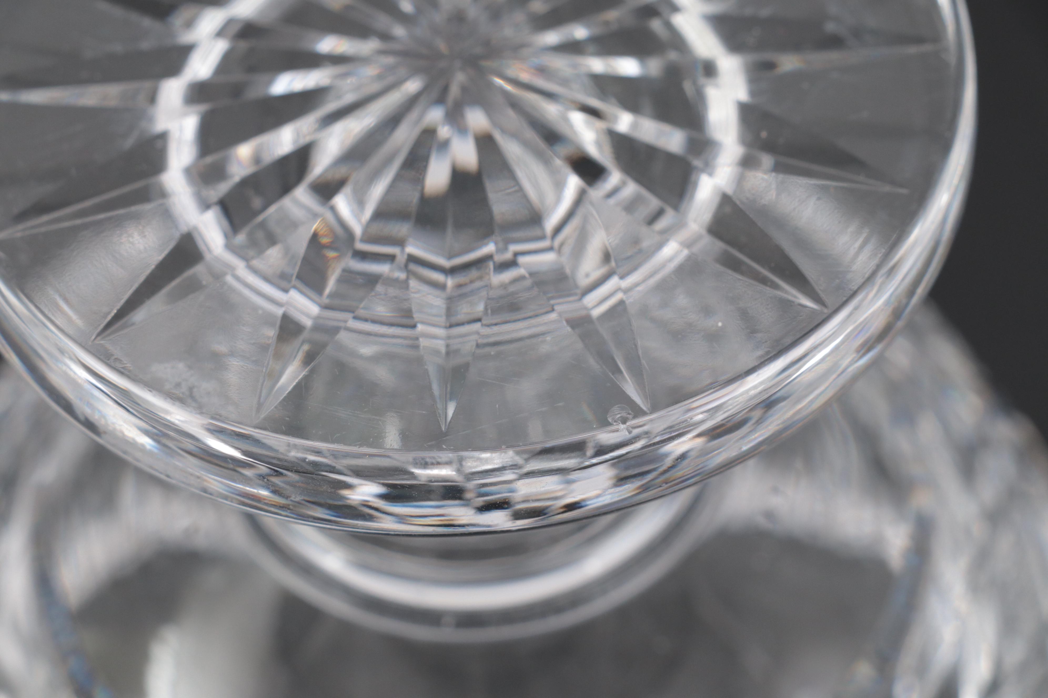 Waterford Crystal Artisan Pitcher, Compote and Small Bowls