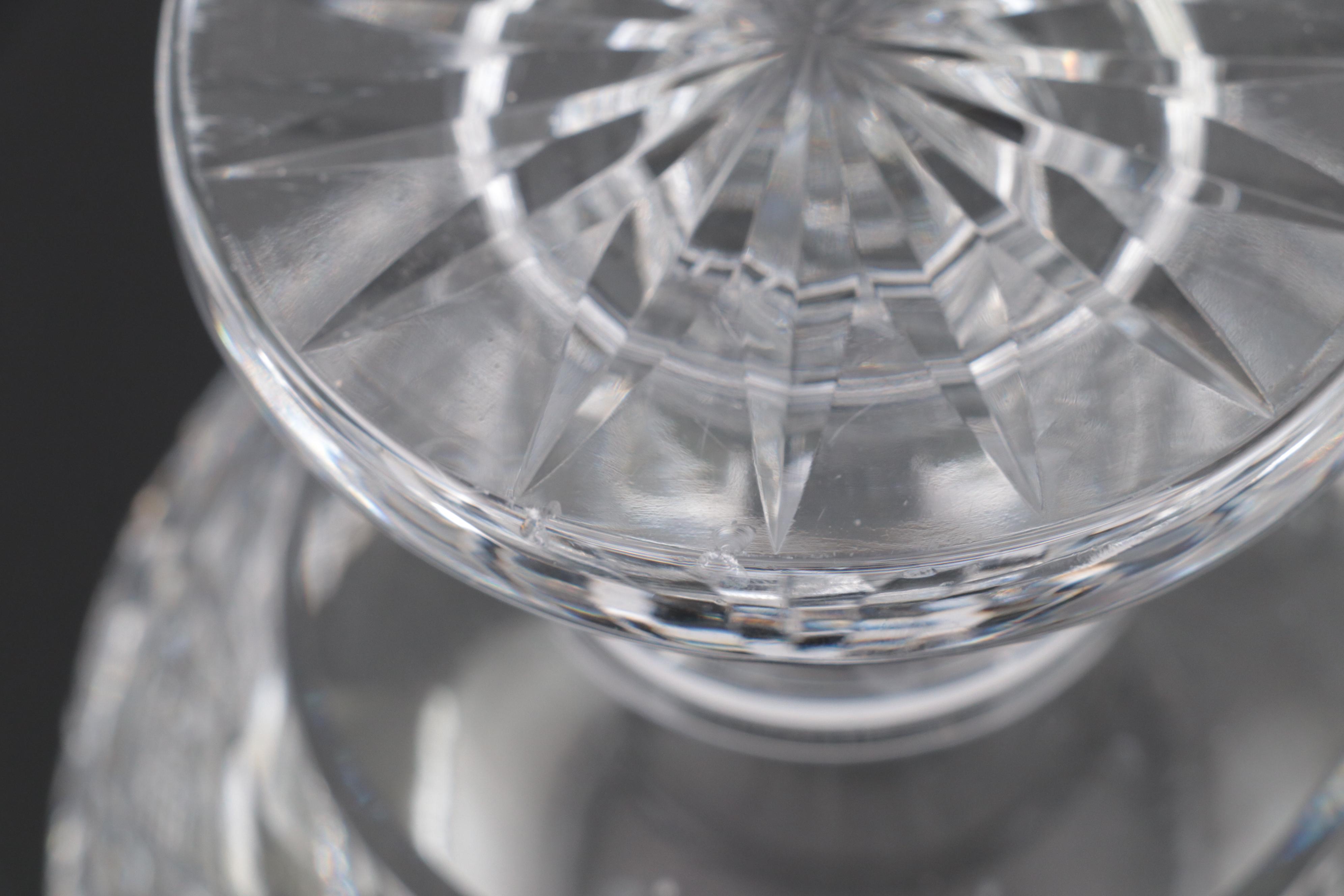 Waterford Crystal Artisan Pitcher, Compote and Small Bowls