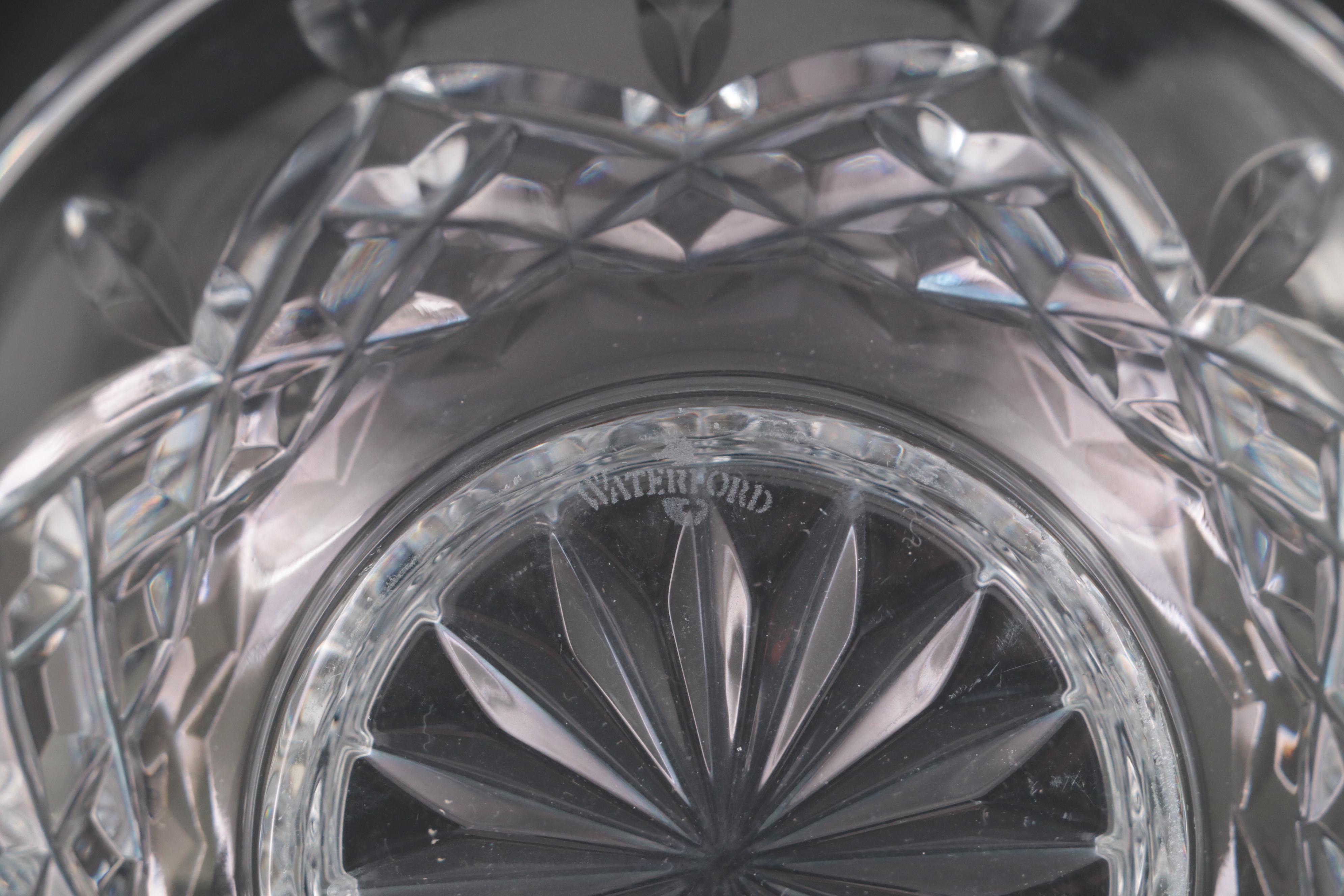 Waterford Crystal Artisan Pitcher, Compote and Small Bowls