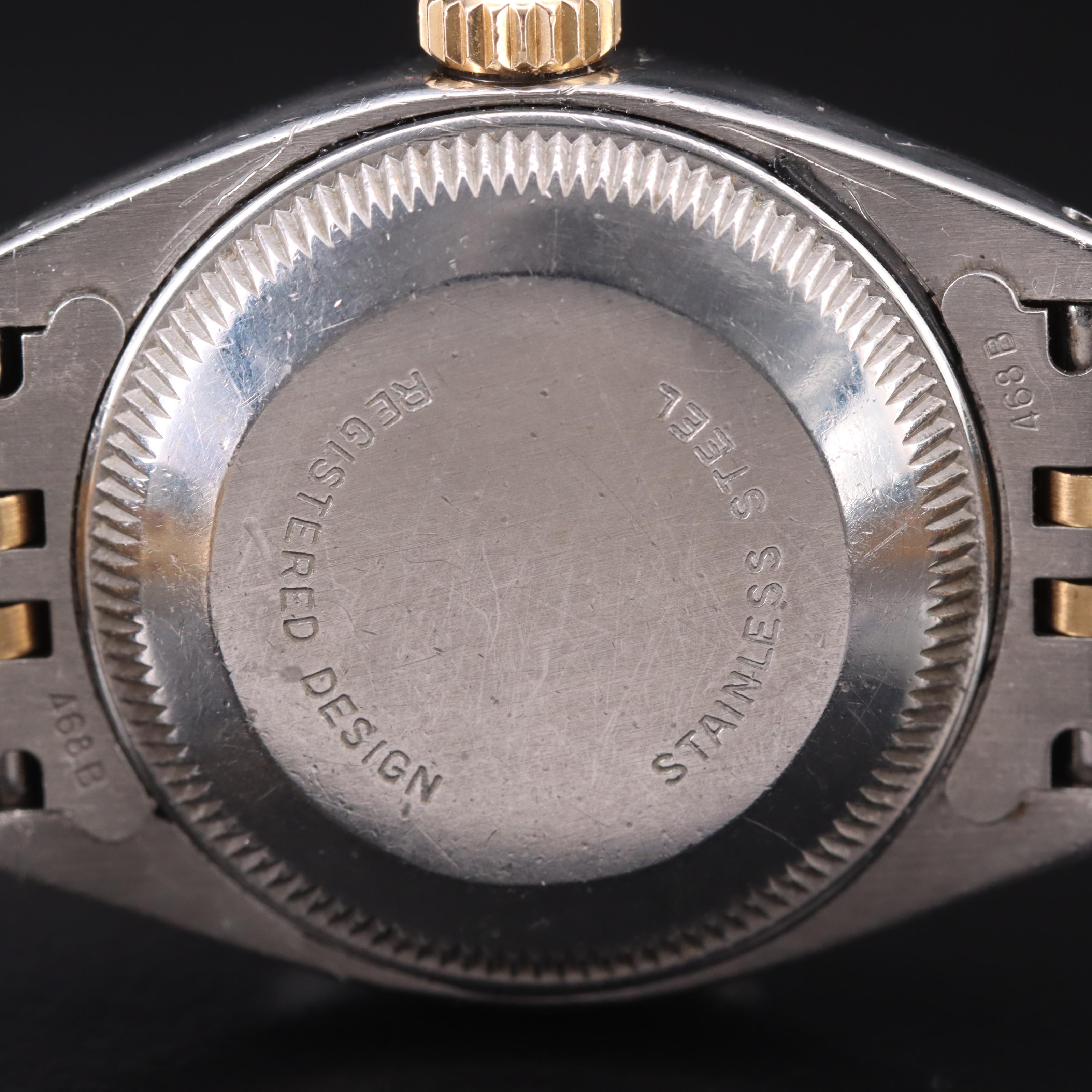 1980 Rolex Oyster Perpetual Date 18K and Stainless Steel Watch