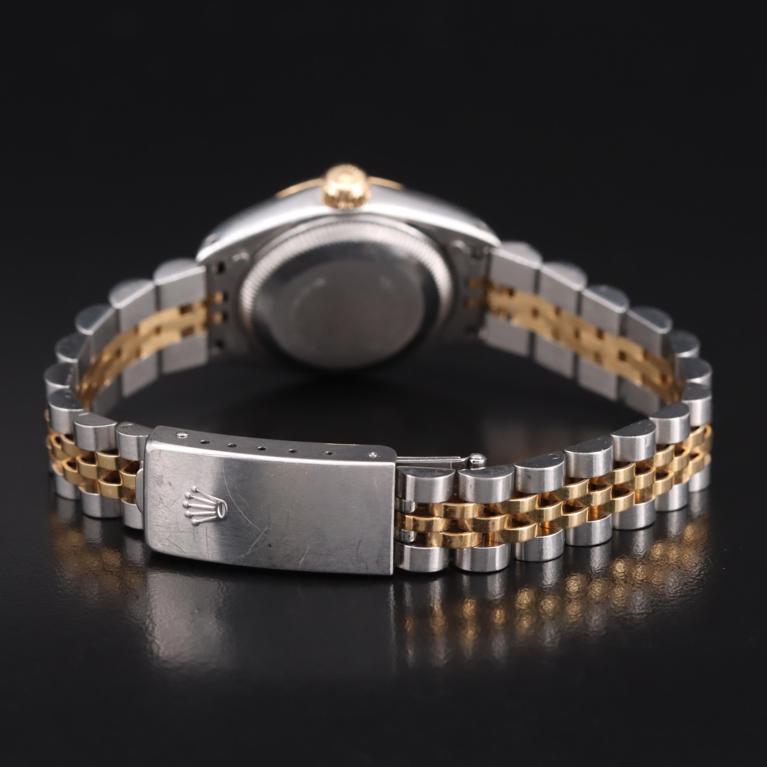 1980 Rolex Oyster Perpetual Date 18K and Stainless Steel Watch