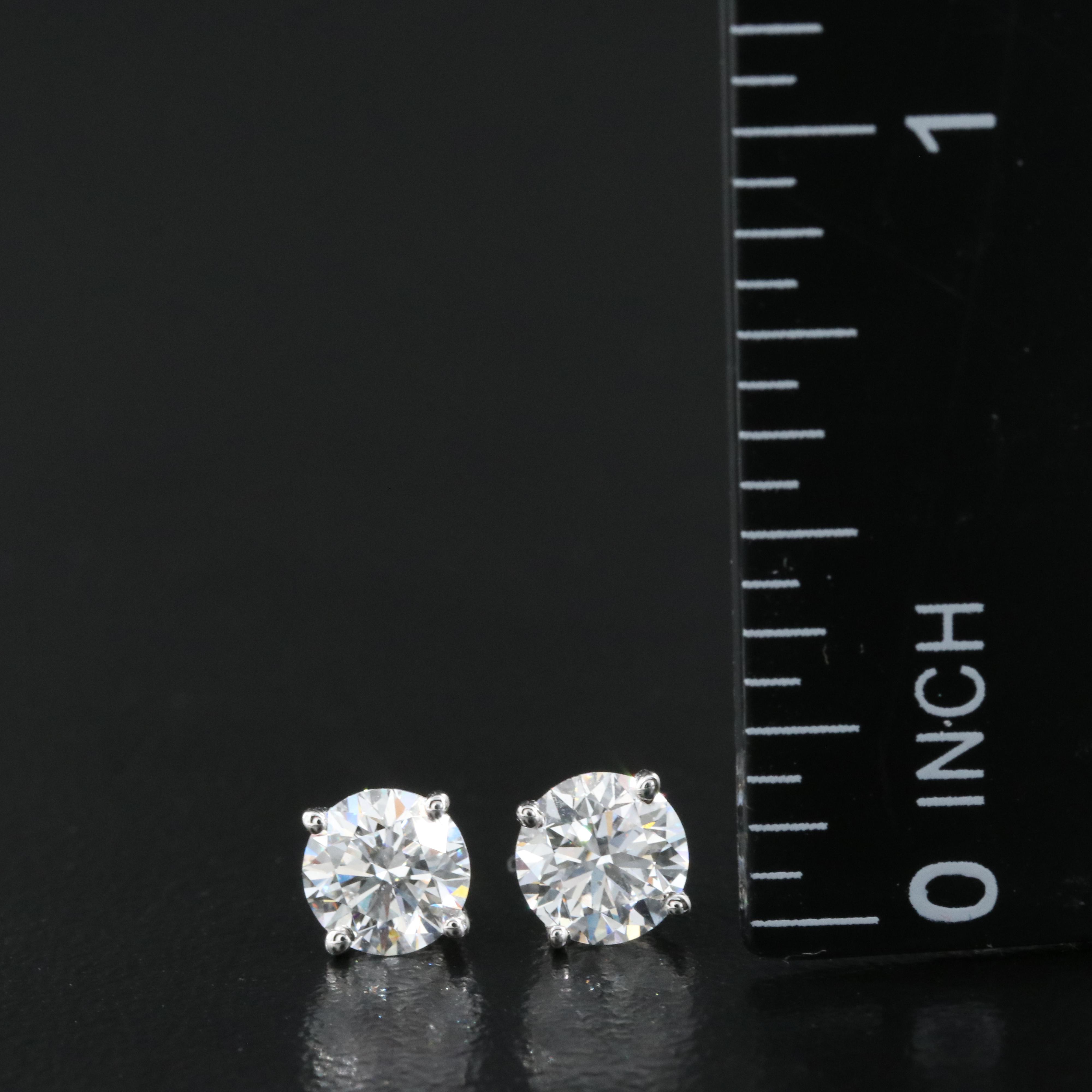 14K 1.16 CTW Lab Grown Diamond Stud Earrings