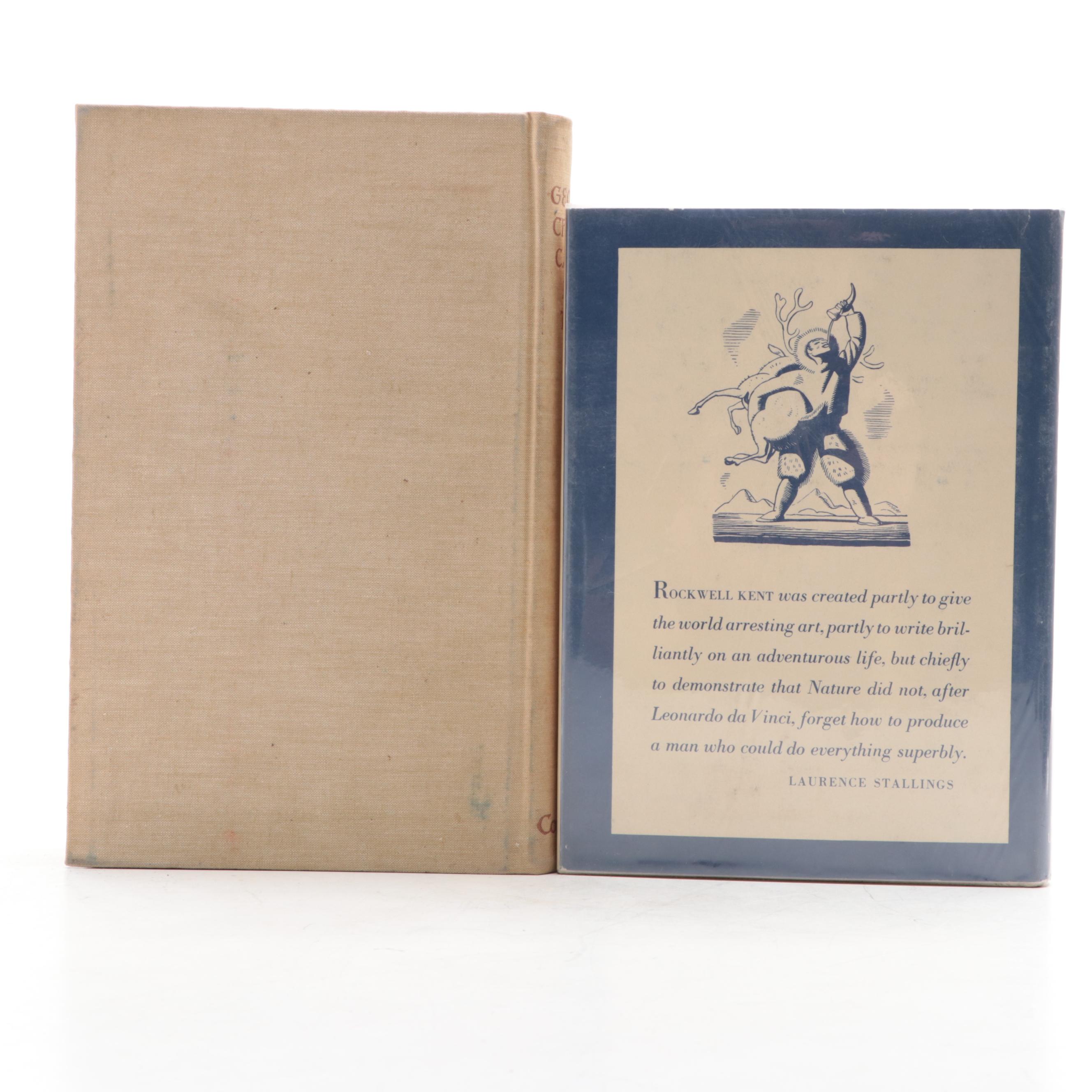 First Wesleyan Edition "N by E" by Rockwell Kent with "Canterbury Tales"