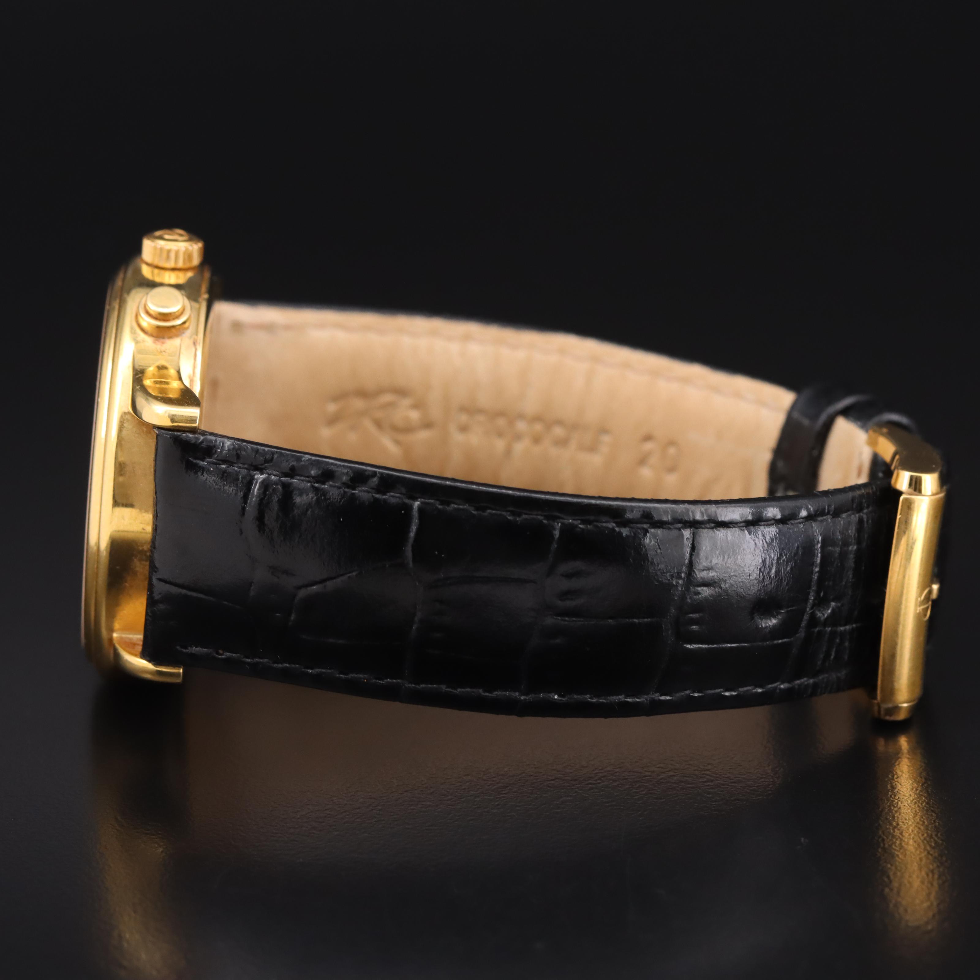 18K Baume & Mercier Classima Chronograph Watch