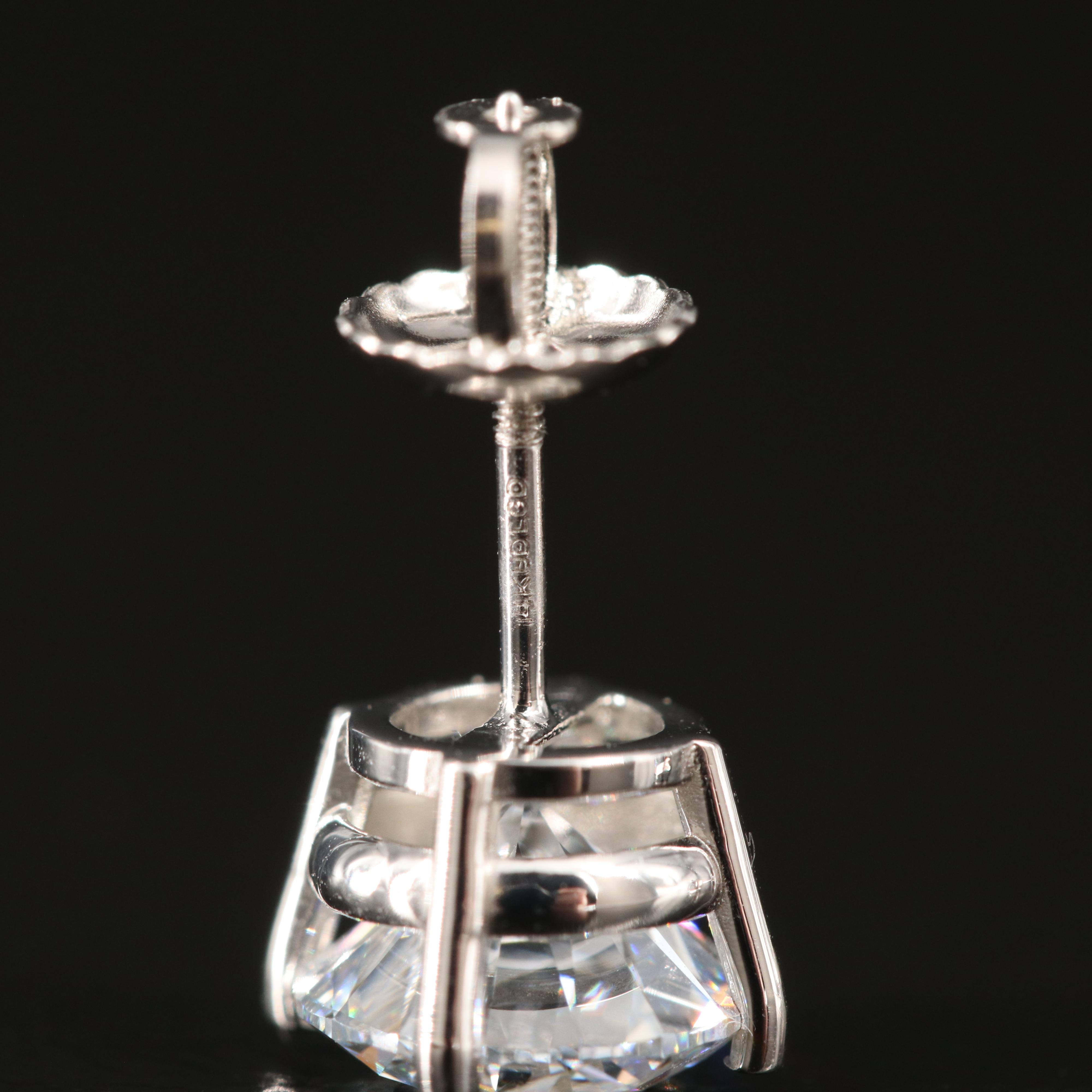 14K 2.48 CTW Lab Grown Diamond Stud Earrings
