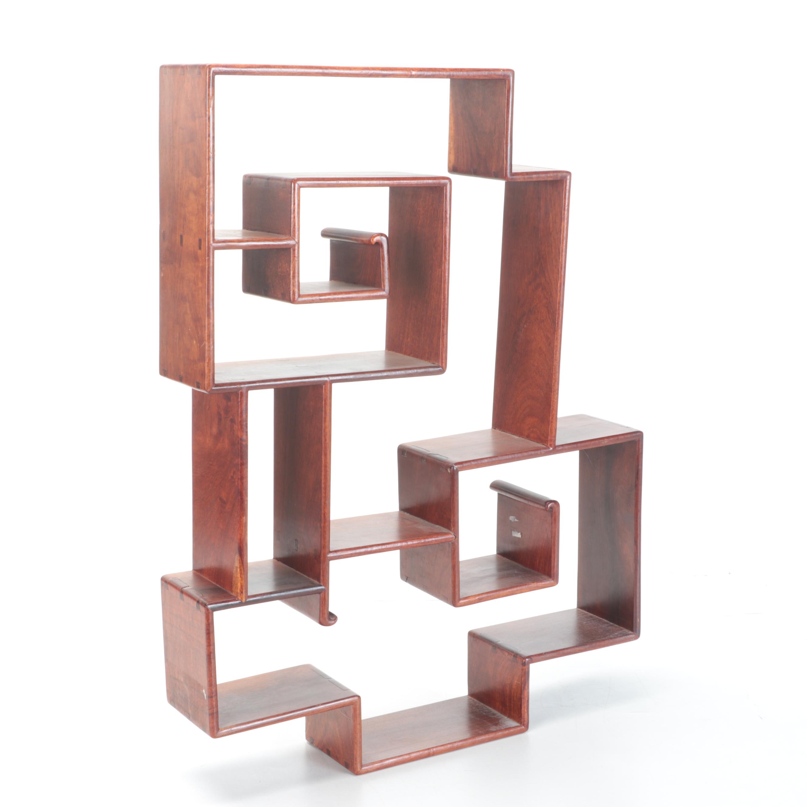 Decorative Wood Wall Shelving Display