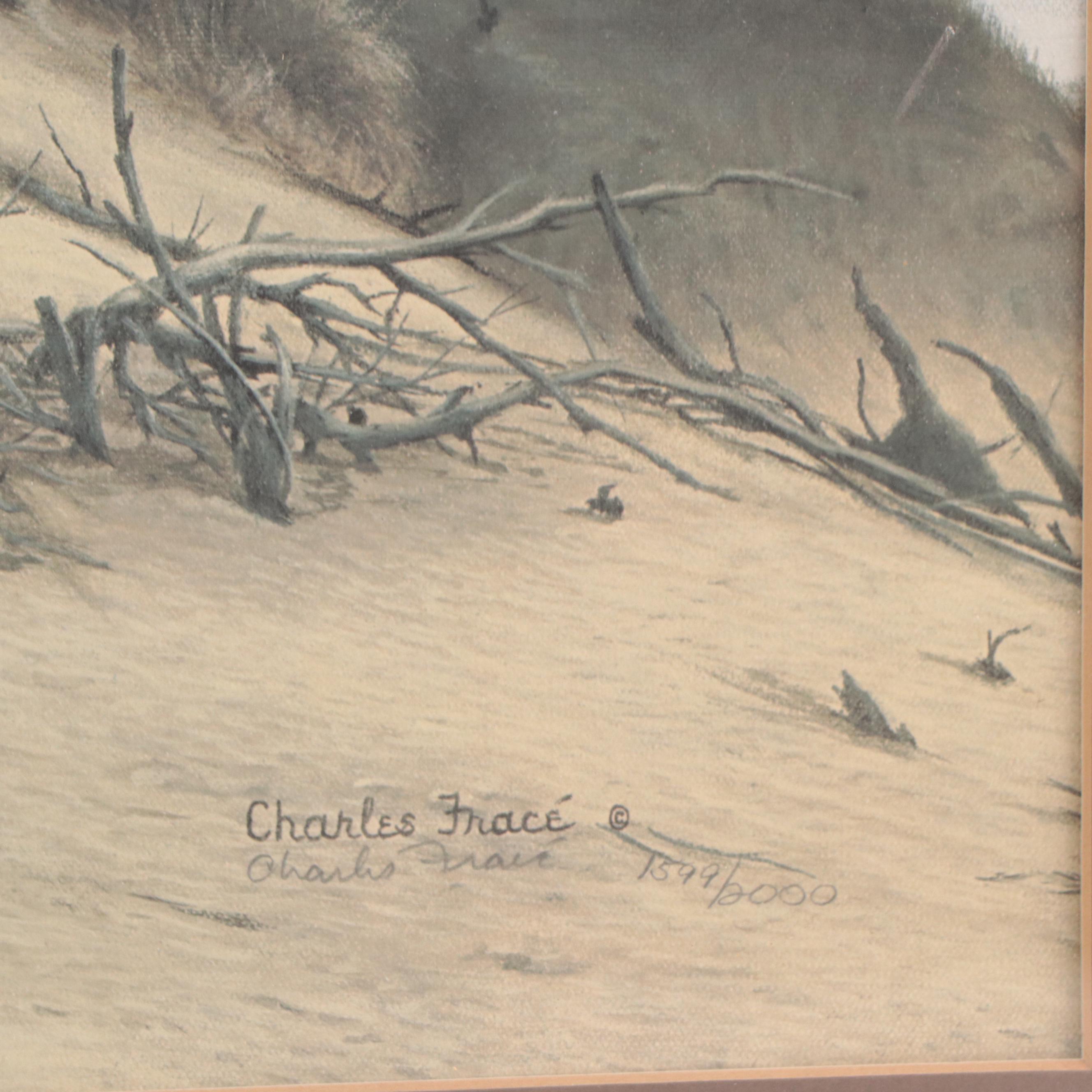 Charles Fracé Offset Lithograph "American Eagle"