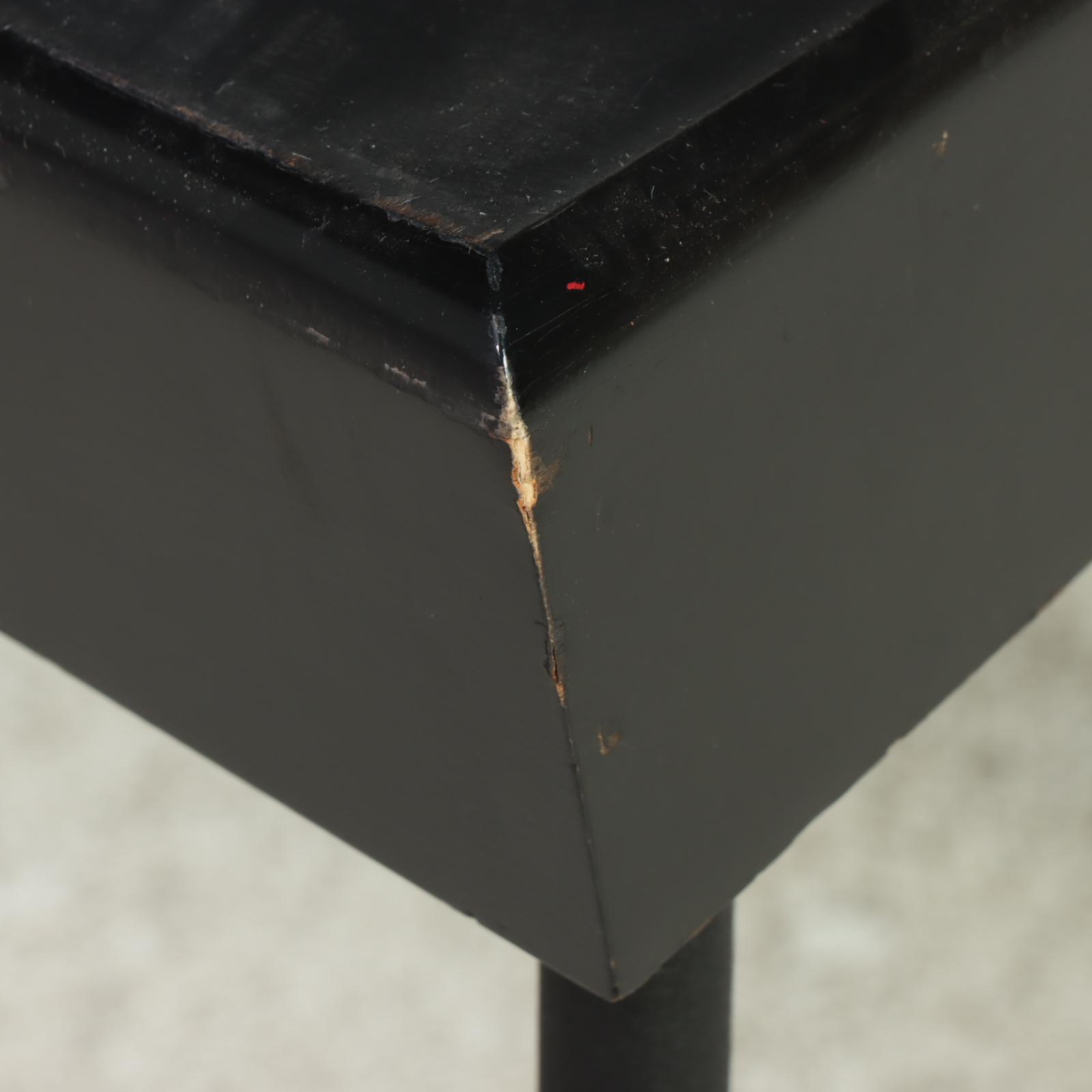 Four Dakota Jackson "`Vik-Ter" Wood and Metal Dining Chairs