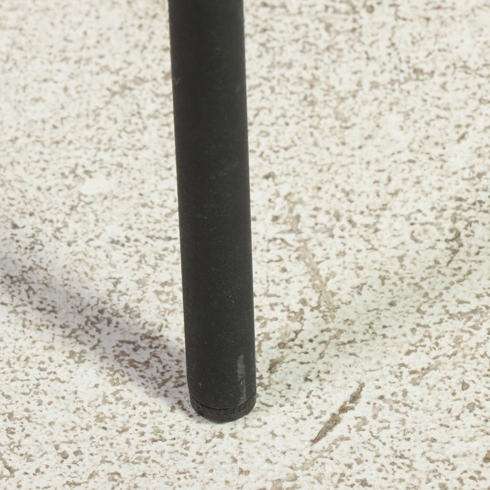 Four Dakota Jackson "`Vik-Ter" Wood and Metal Dining Chairs