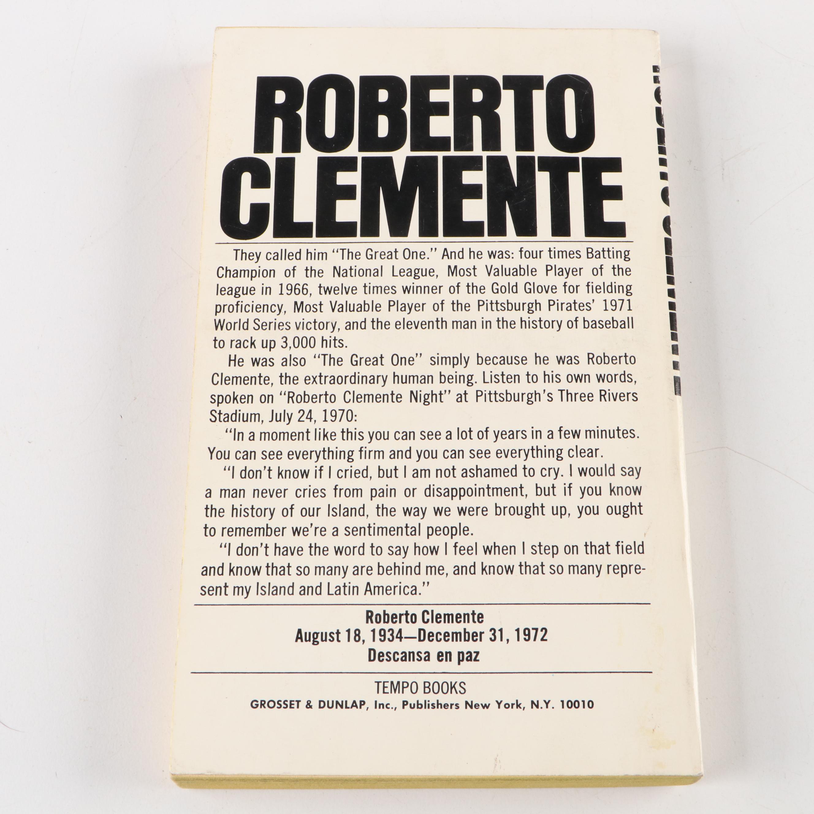 1960 Topps Roberto Clemente Baseball Card with MLB Stamps and More