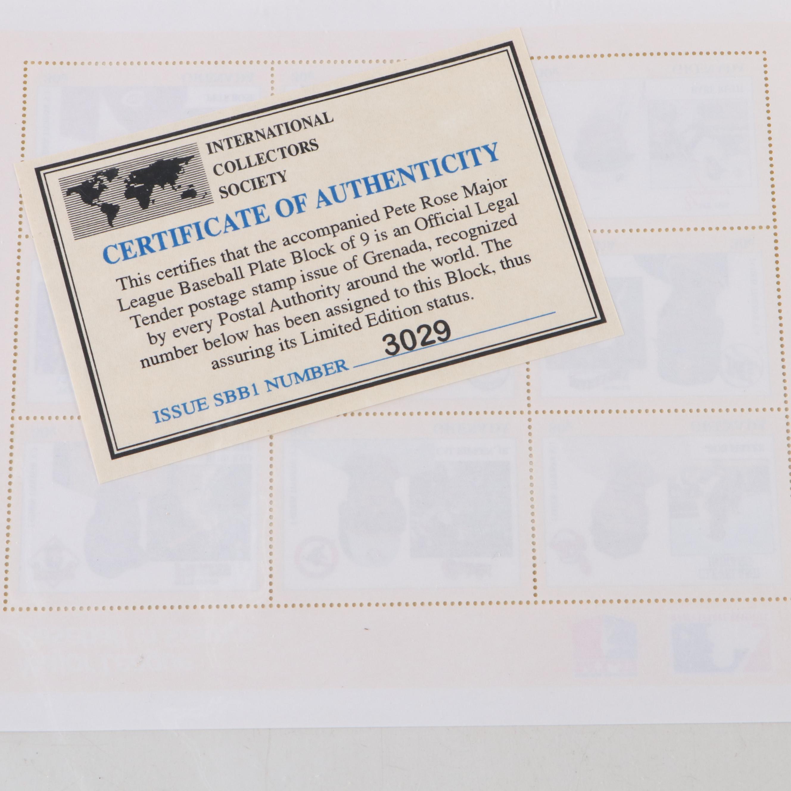 1960 Topps Roberto Clemente Baseball Card with MLB Stamps and More