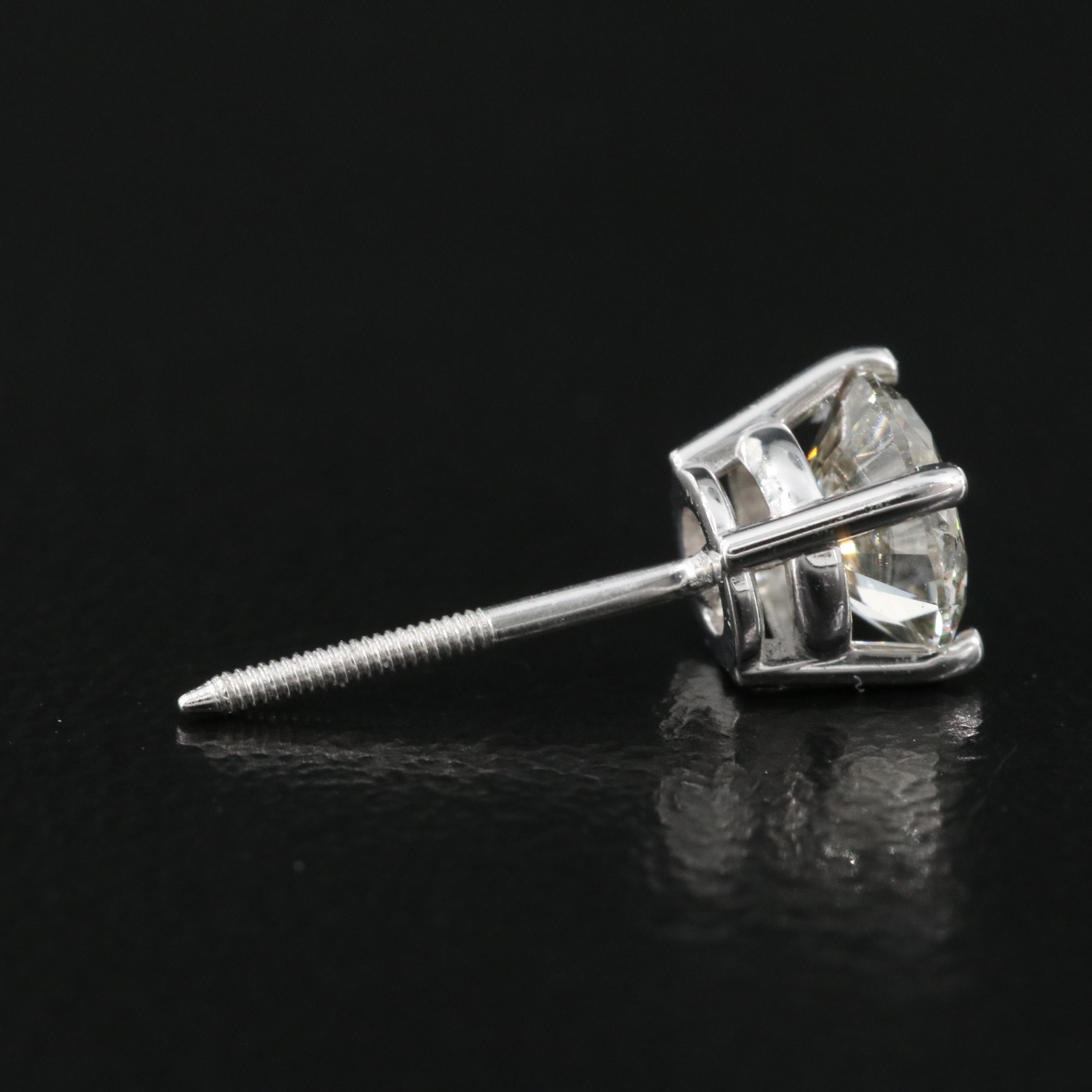 14K 1.05 CTW Lab Grown Diamond Stud Earrings