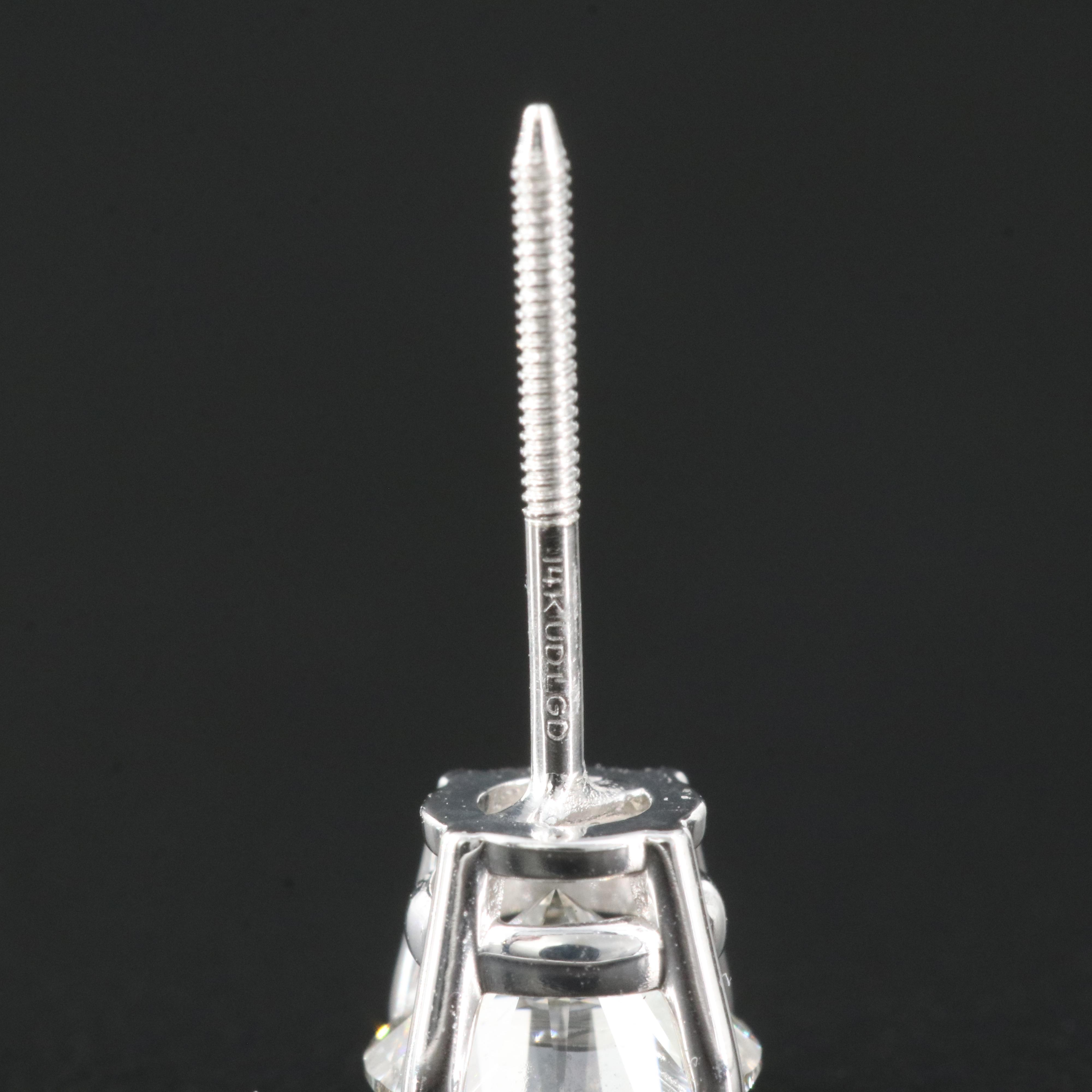 14K 1.05 CTW Lab Grown Diamond Stud Earrings