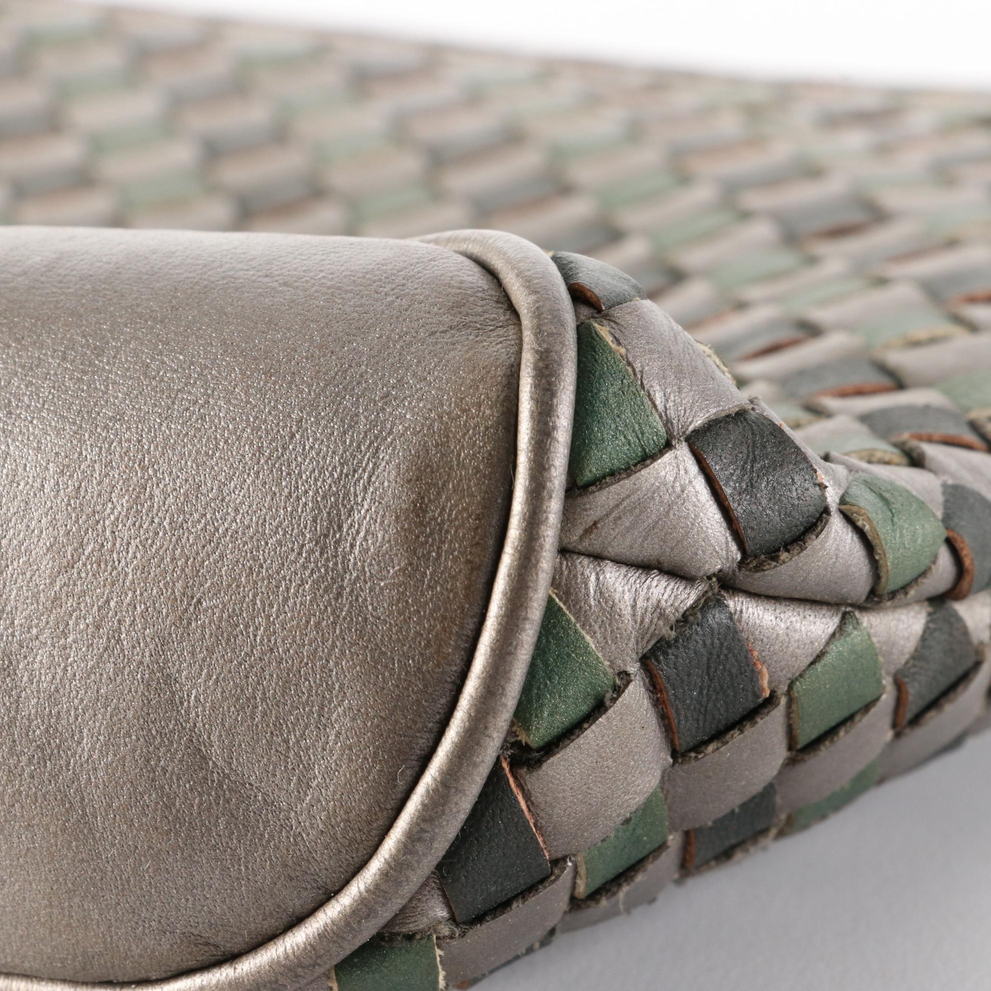 Ganson and Aspects Woven Leather Shoulder Bags and La Bag Straw Tote