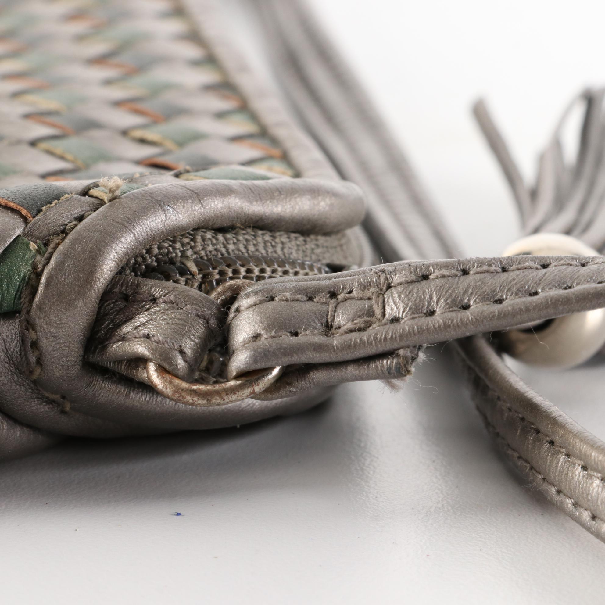 Ganson and Aspects Woven Leather Shoulder Bags and La Bag Straw Tote