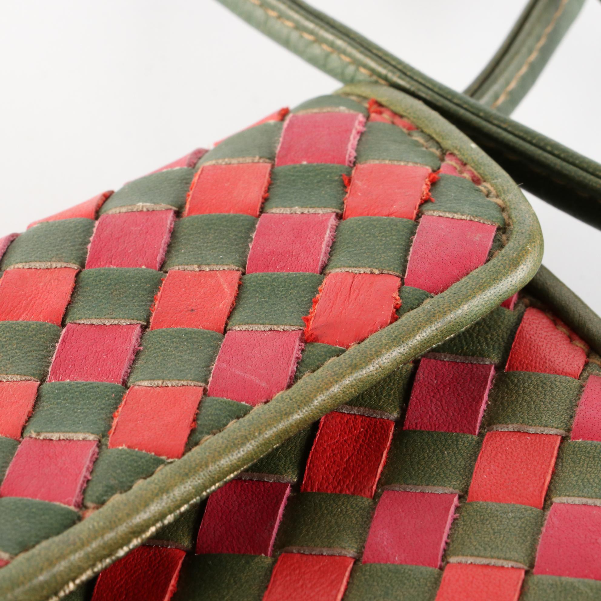 Ganson and Aspects Woven Leather Shoulder Bags and La Bag Straw Tote