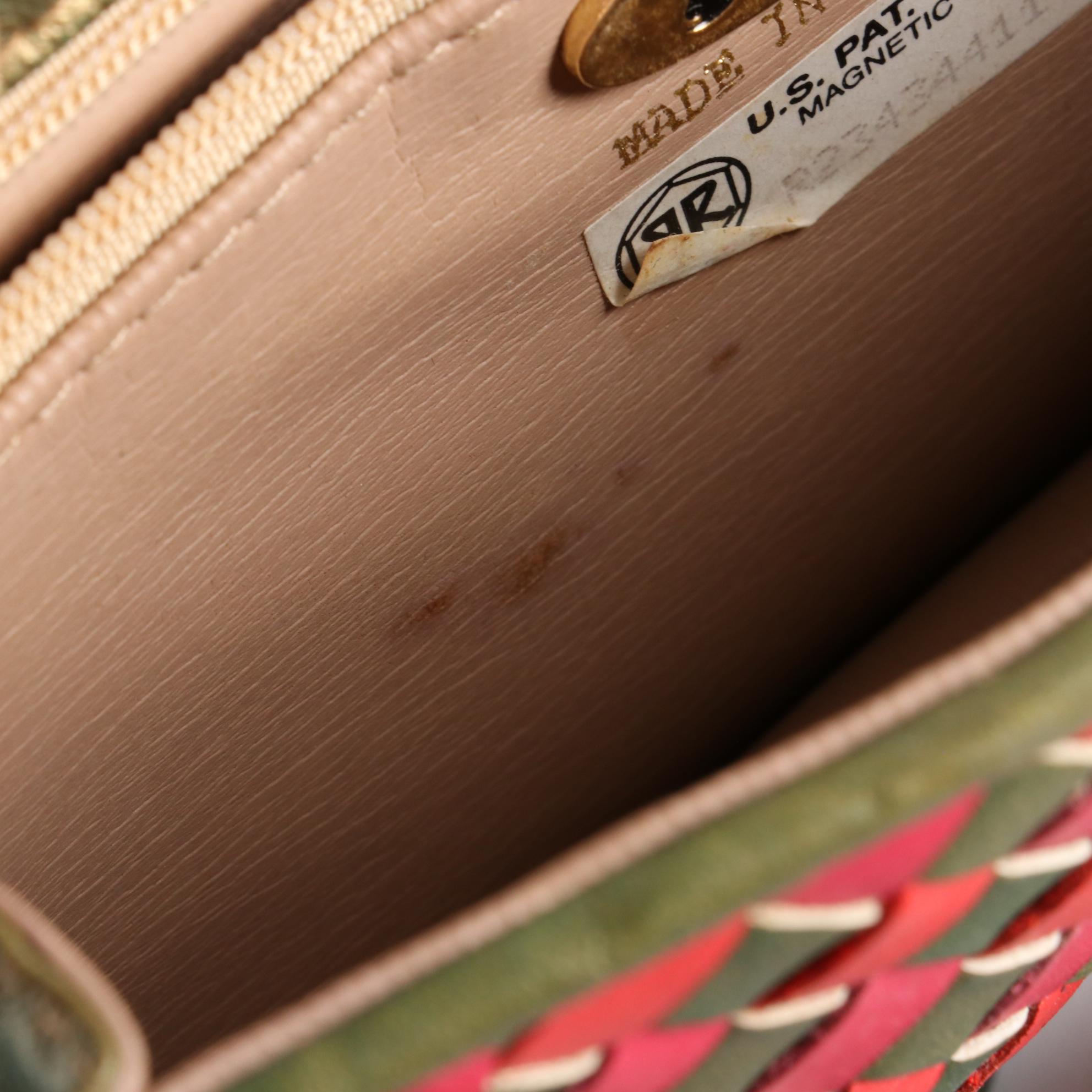 Ganson and Aspects Woven Leather Shoulder Bags and La Bag Straw Tote