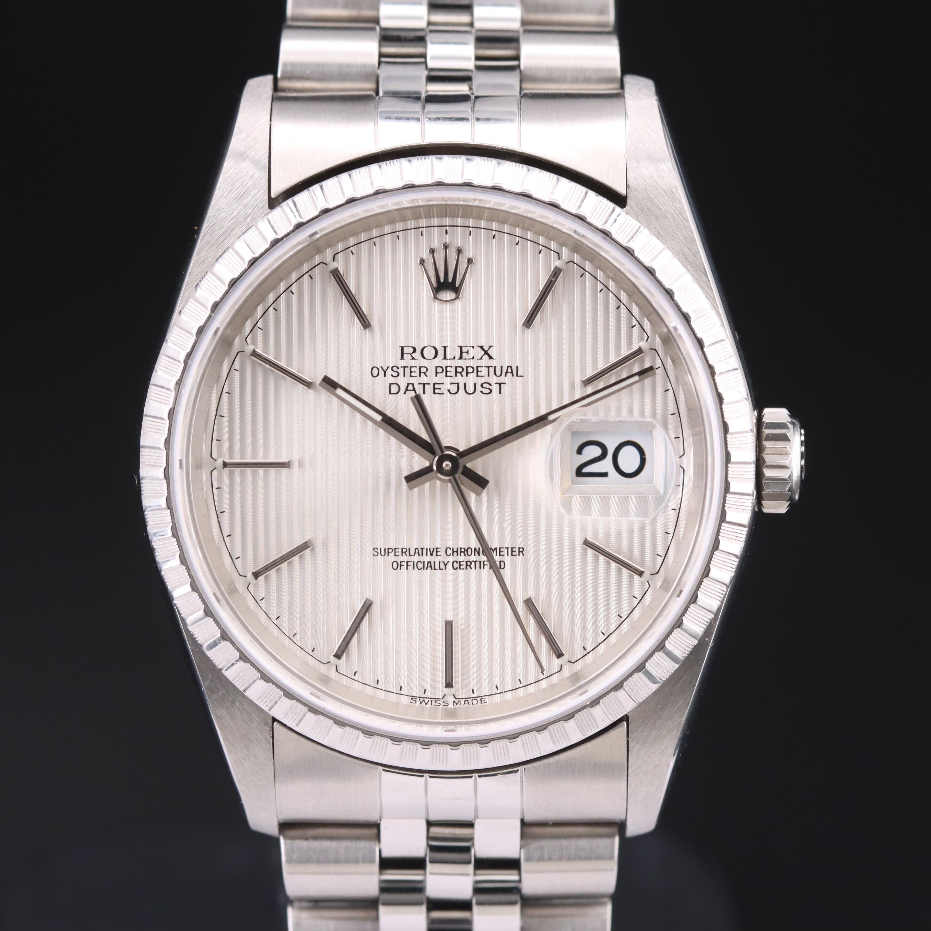 2001 Rolex Oyster Perpetual Datejust Watch