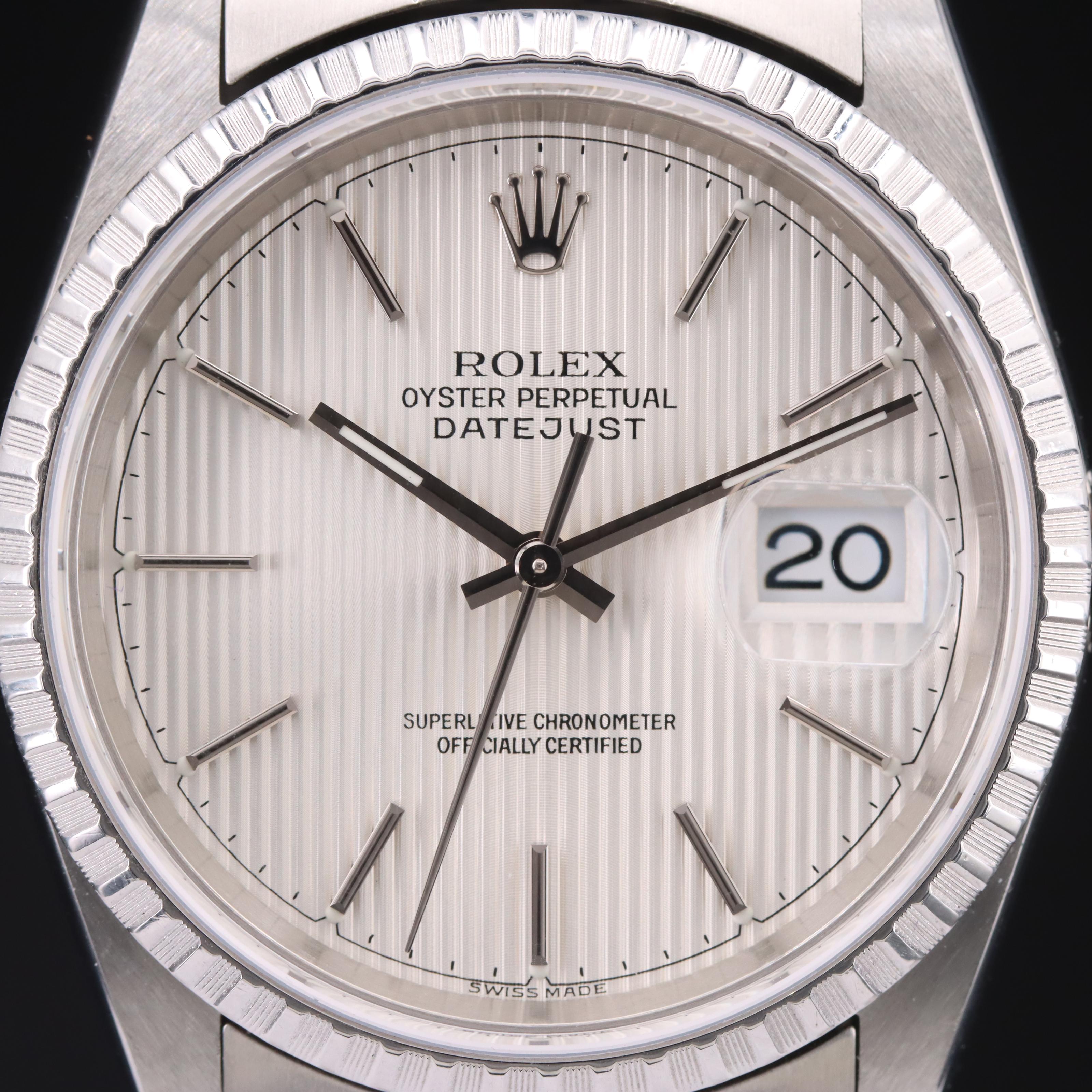 2001 Rolex Oyster Perpetual Datejust Watch