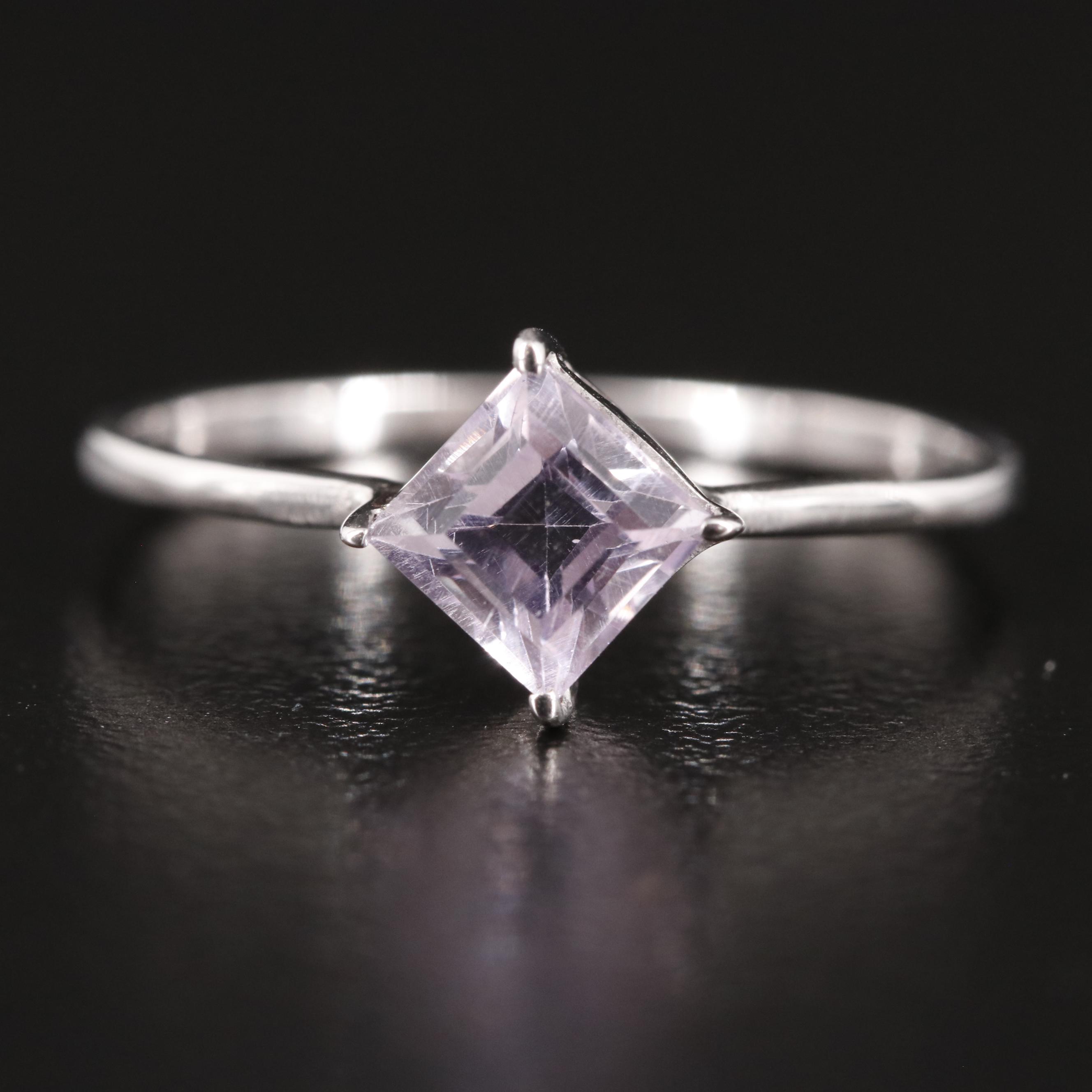 Sterling Amethyst Ring