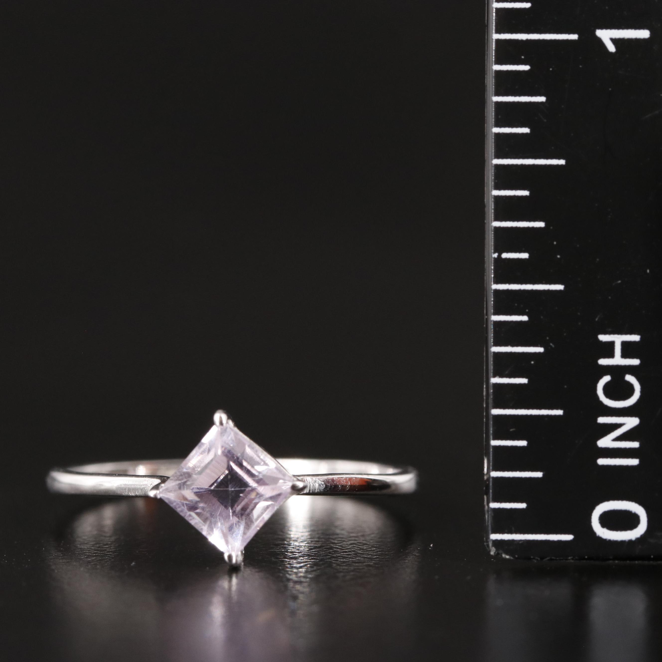 Sterling Amethyst Ring