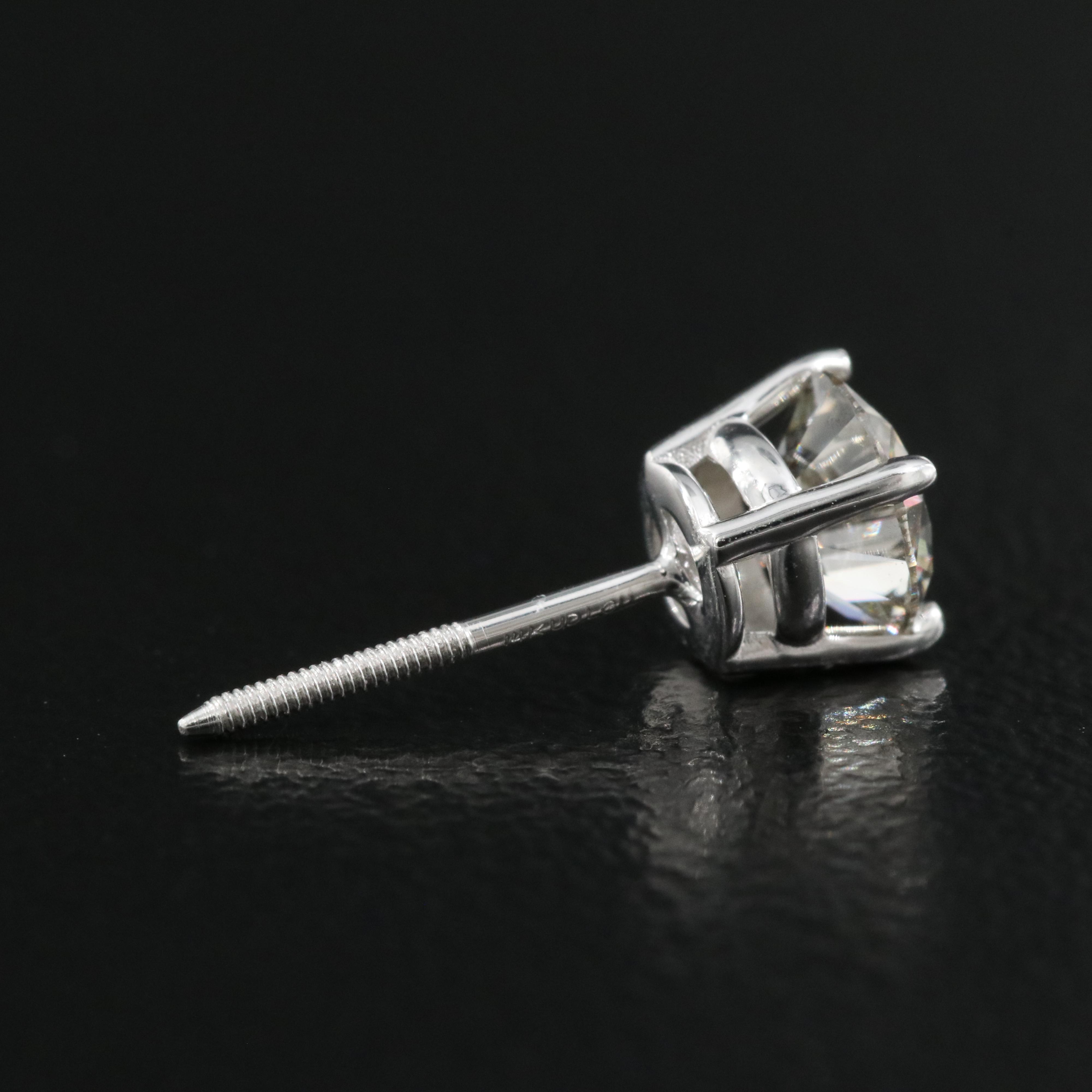 14K 0.95 CTW Lab Grown Diamond Stud Earrings