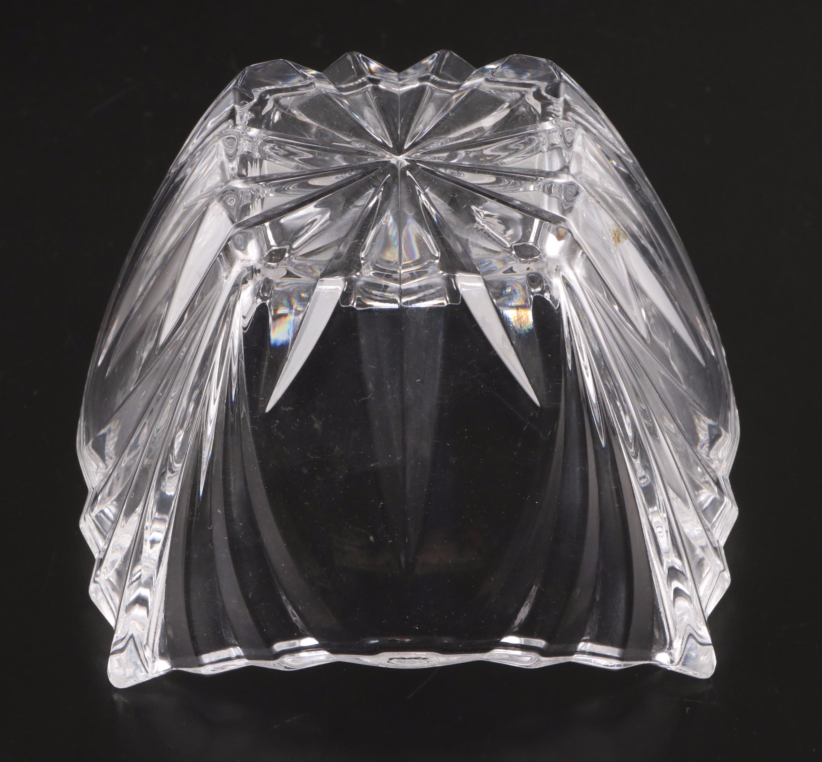 Orrefors "Orion" Bowl, Waterford "Odyssey" Square Bowl, and Other Bowls