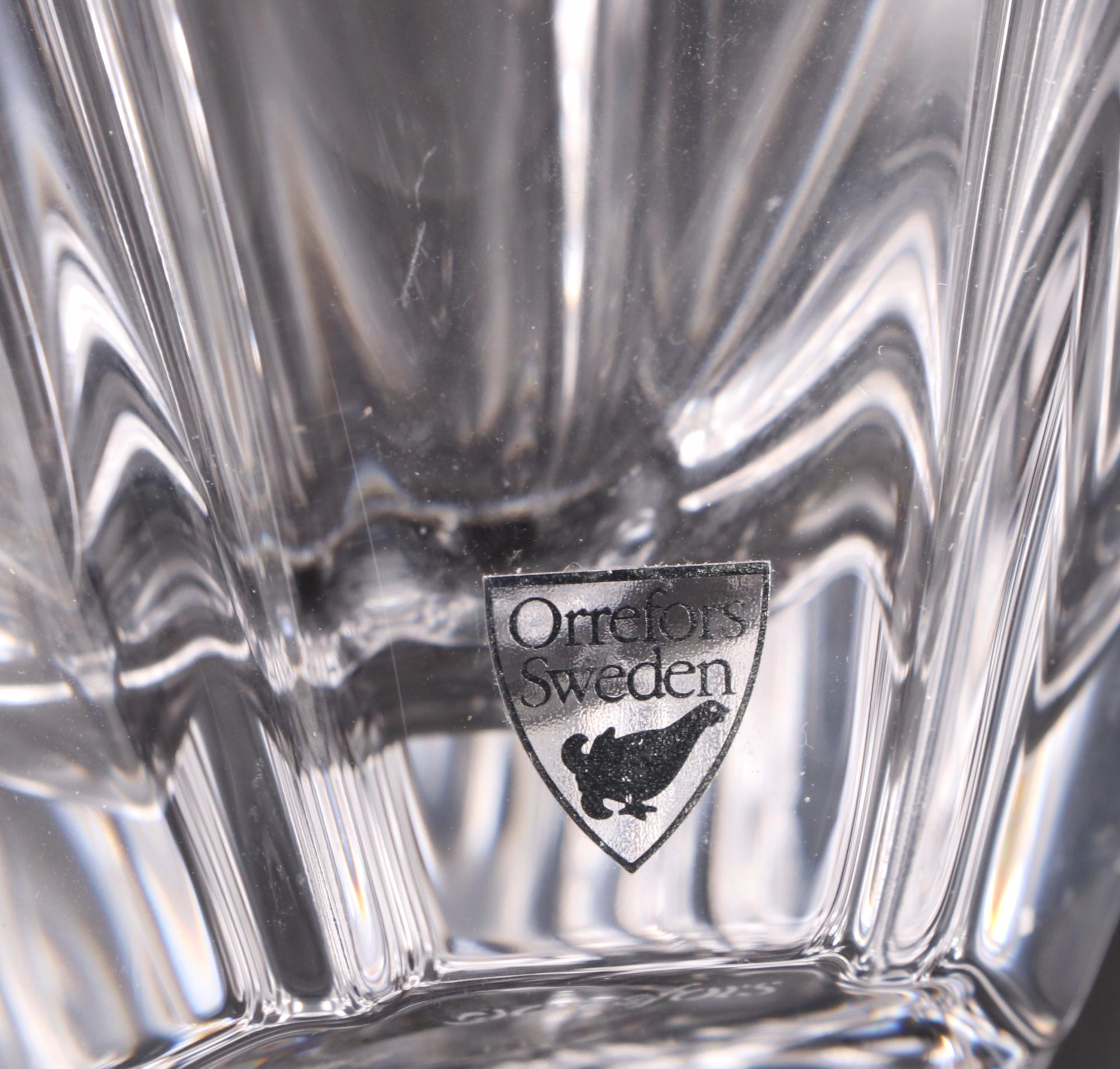 Orrefors "Orion" Bowl, Waterford "Odyssey" Square Bowl, and Other Bowls