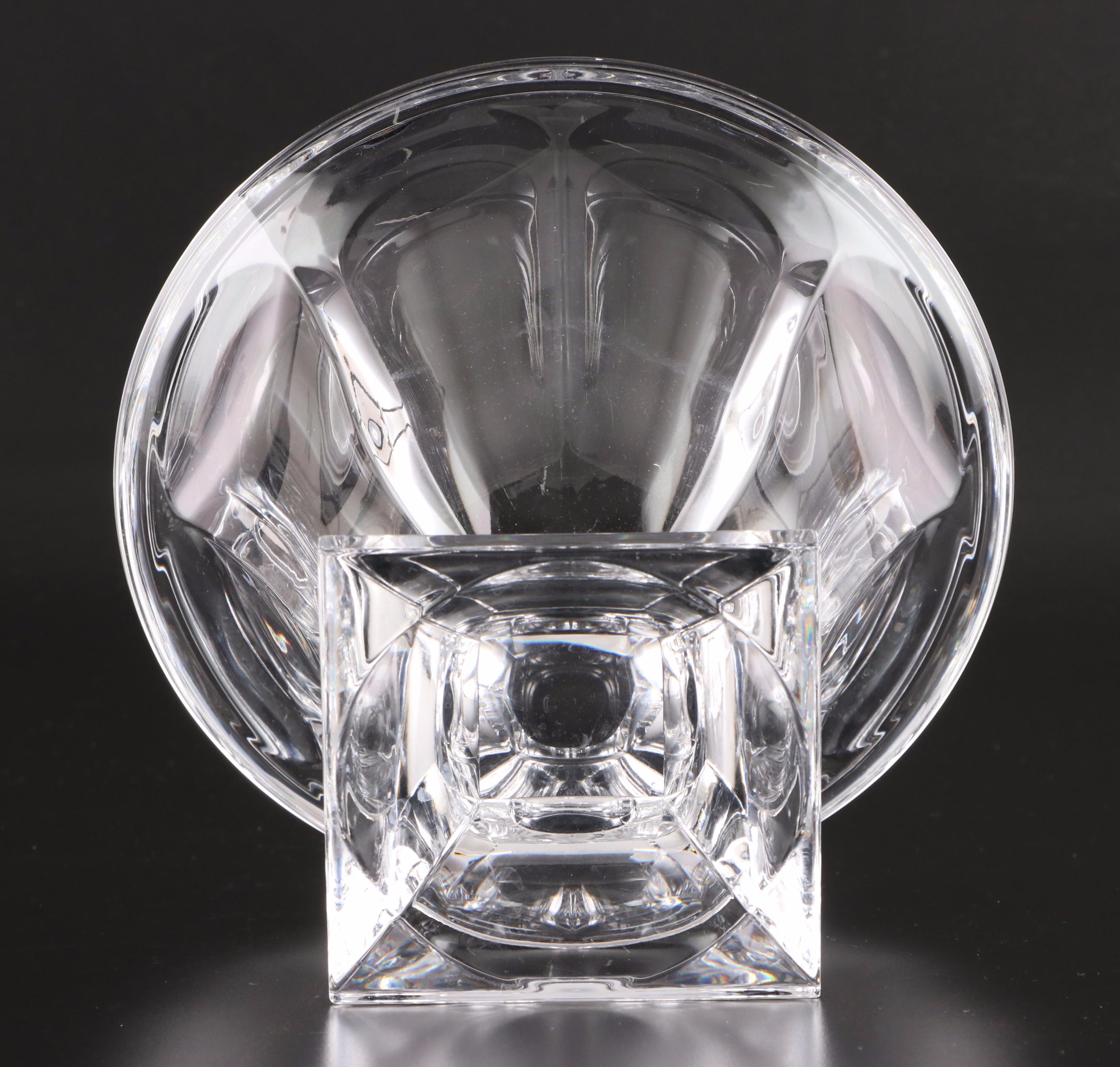 Orrefors "Orion" Bowl, Waterford "Odyssey" Square Bowl, and Other Bowls