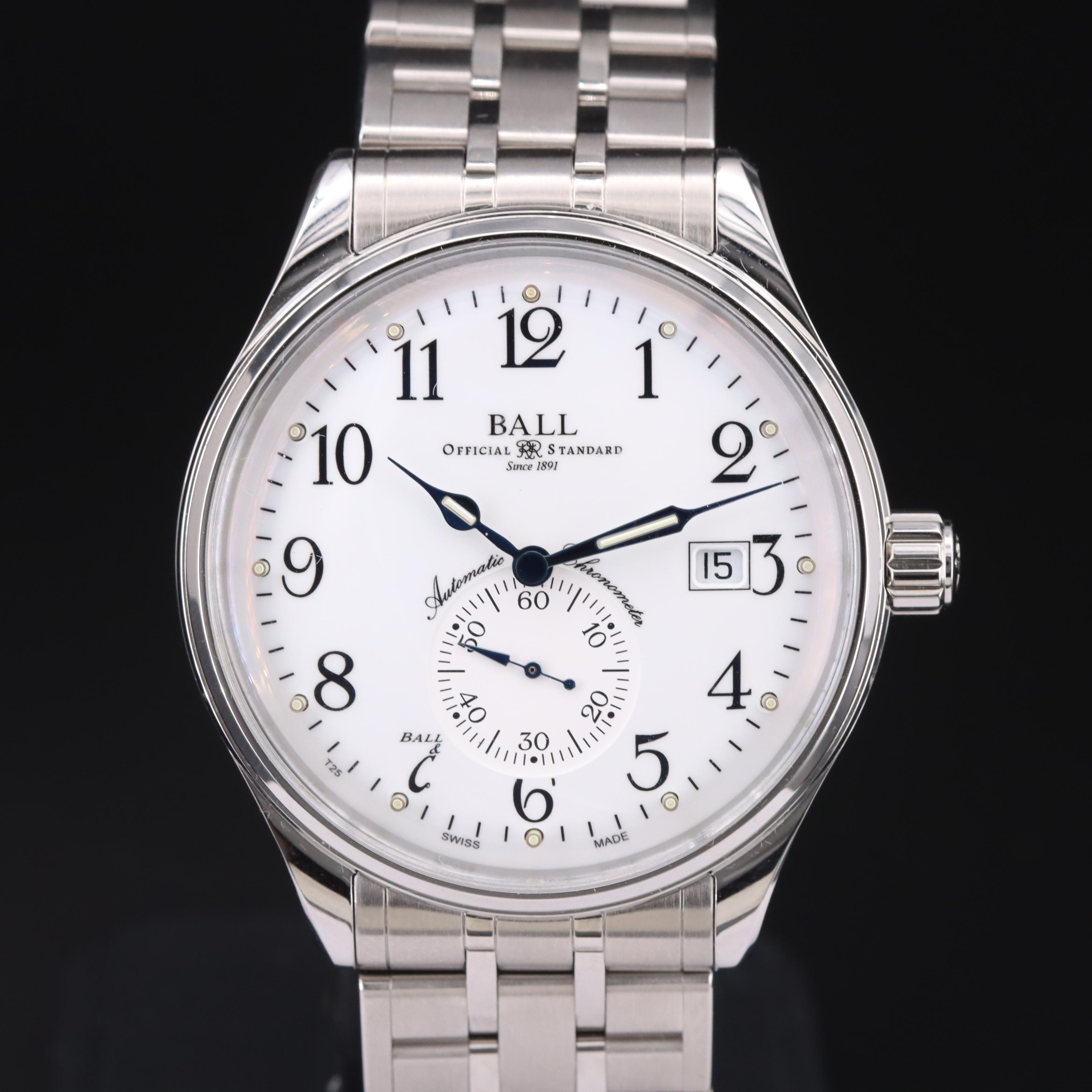 Ball Trainmaster Standard Time Automatic Watch