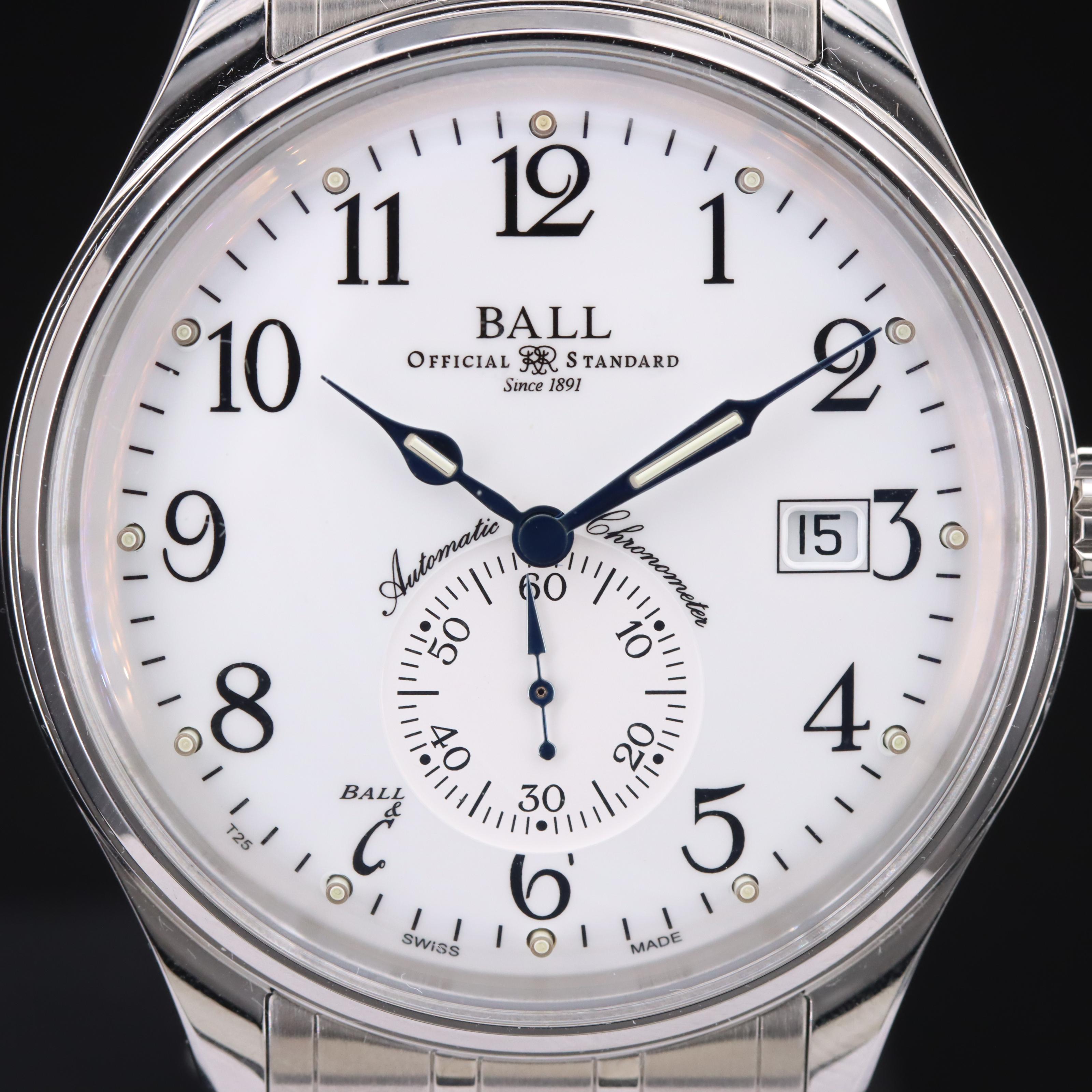 Ball Trainmaster Standard Time Automatic Watch