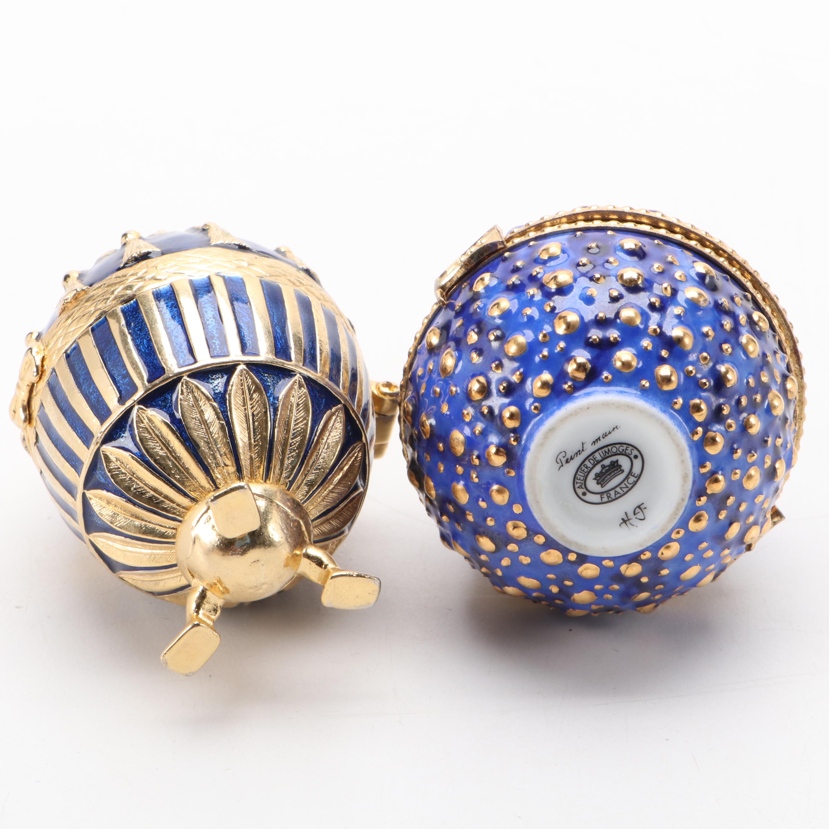 Atelier de Limoges Box, Papier-Mâché Box, Flip Top Picture Frame Clock and More